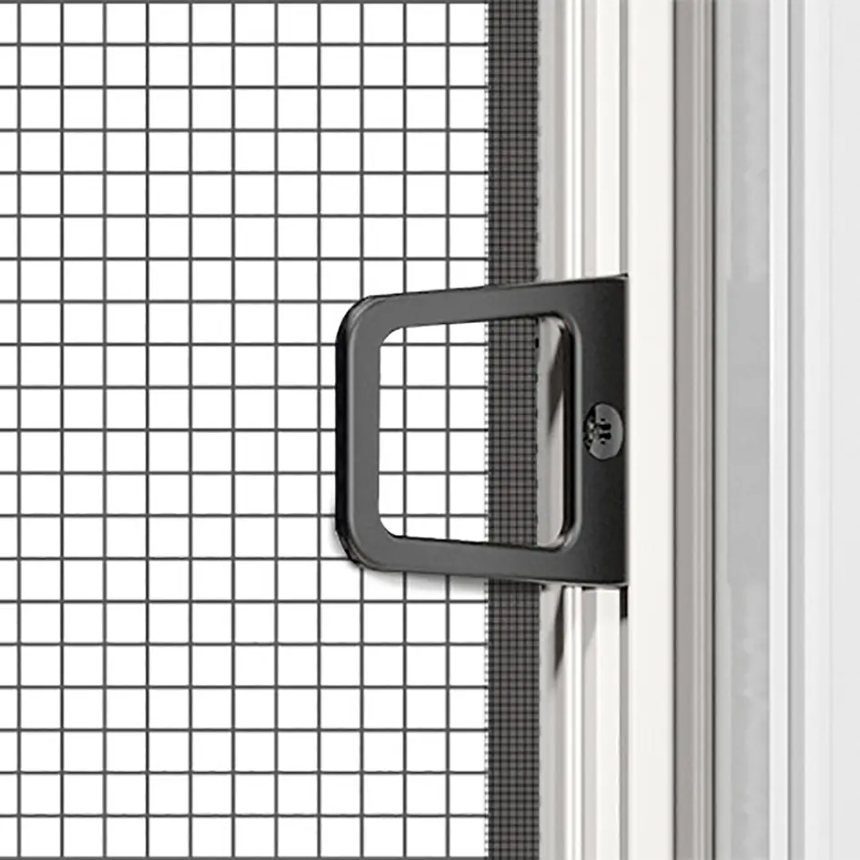 Windhager IS Fliegenschutz-Fenster Plus 100 x 120 cm schwarz/weiß
