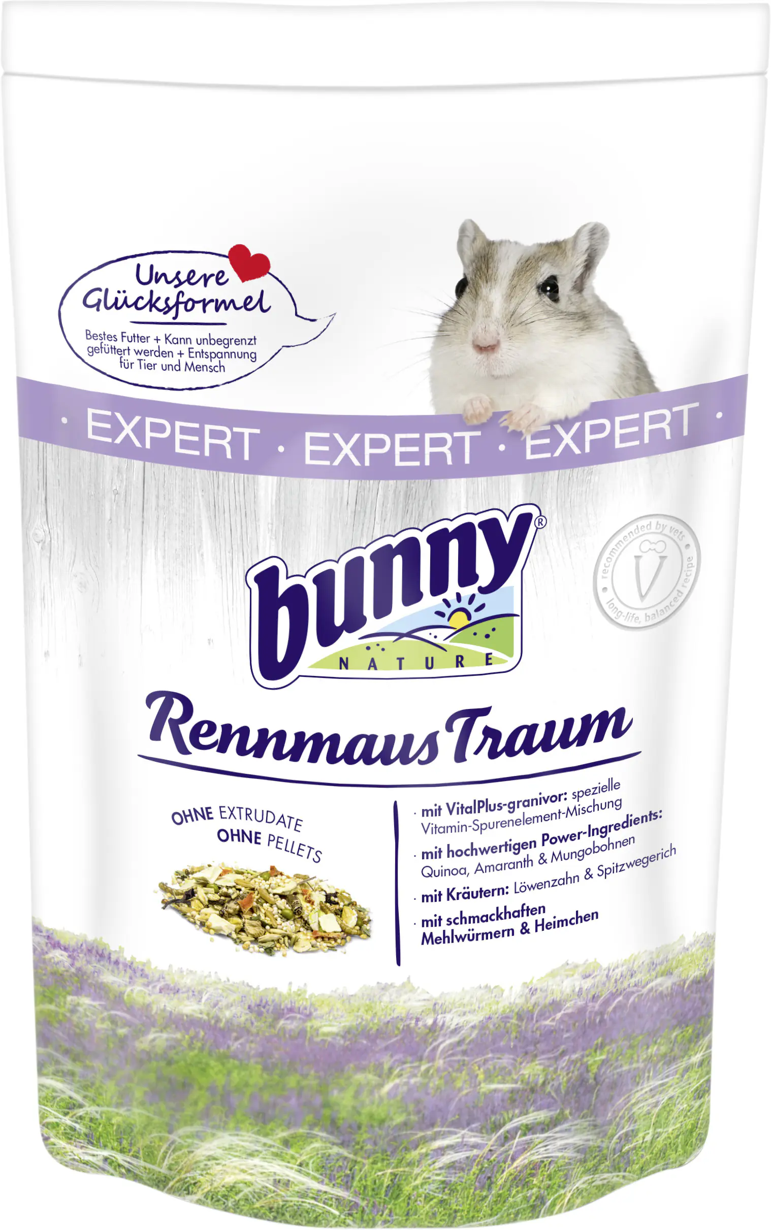 bunny RennmausTraum EXPERT 500g für Rennmäuse