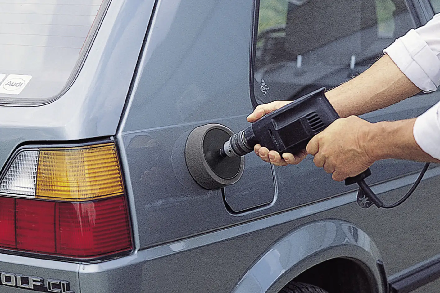 Wolfcraft Polierkopf Ø 120 mm Schaft 6 mm