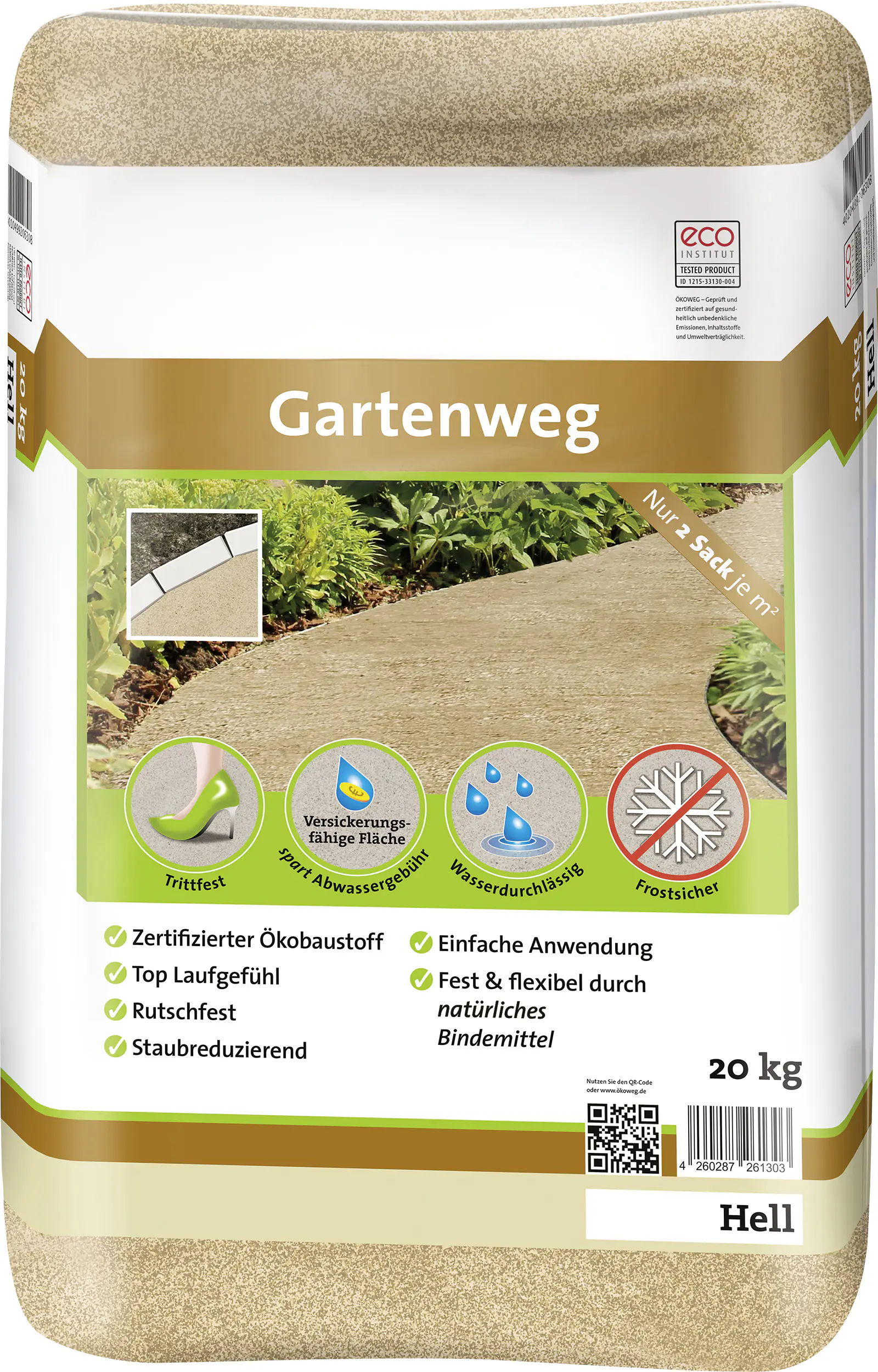 Gartenweg hell 20 kg