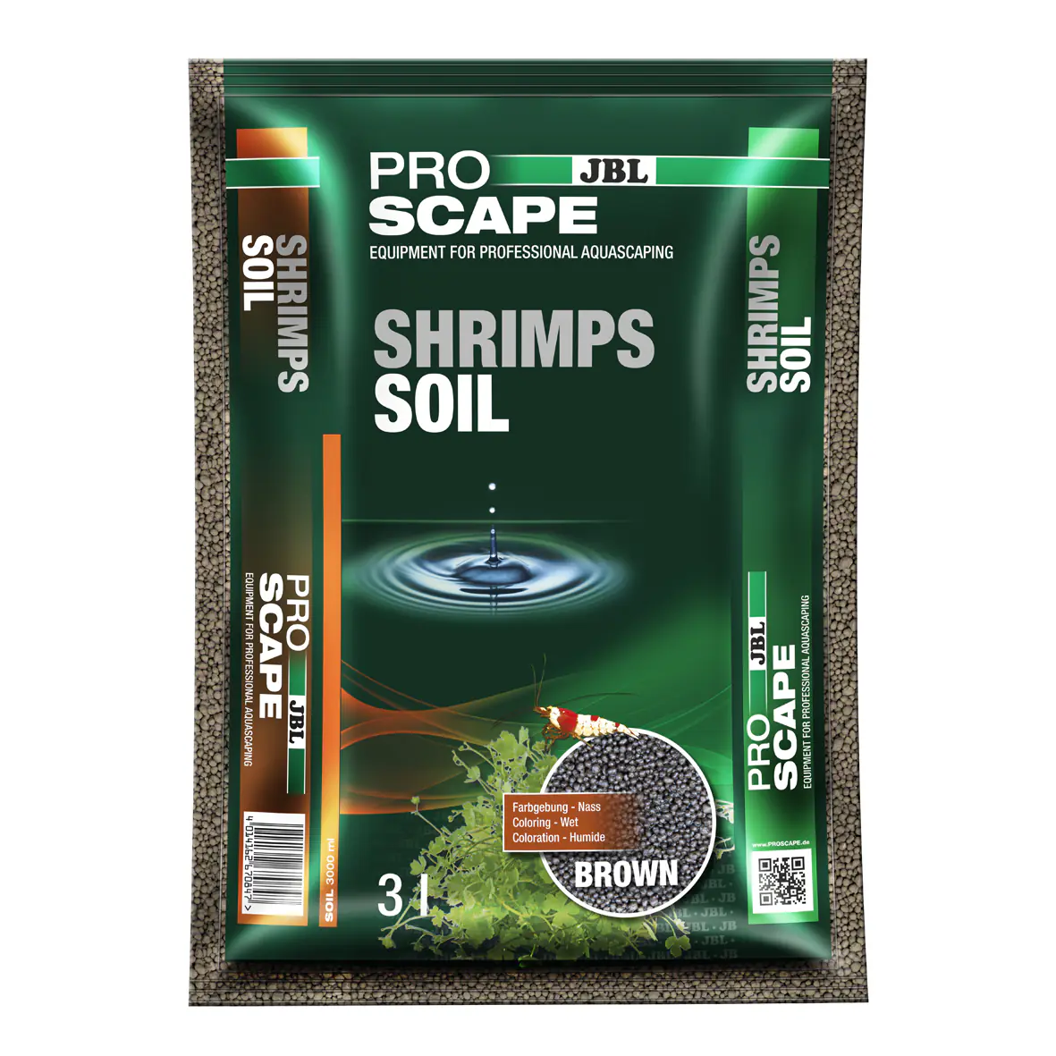 JBL Aquariumgrund Proscape Shrimps 3 L braun