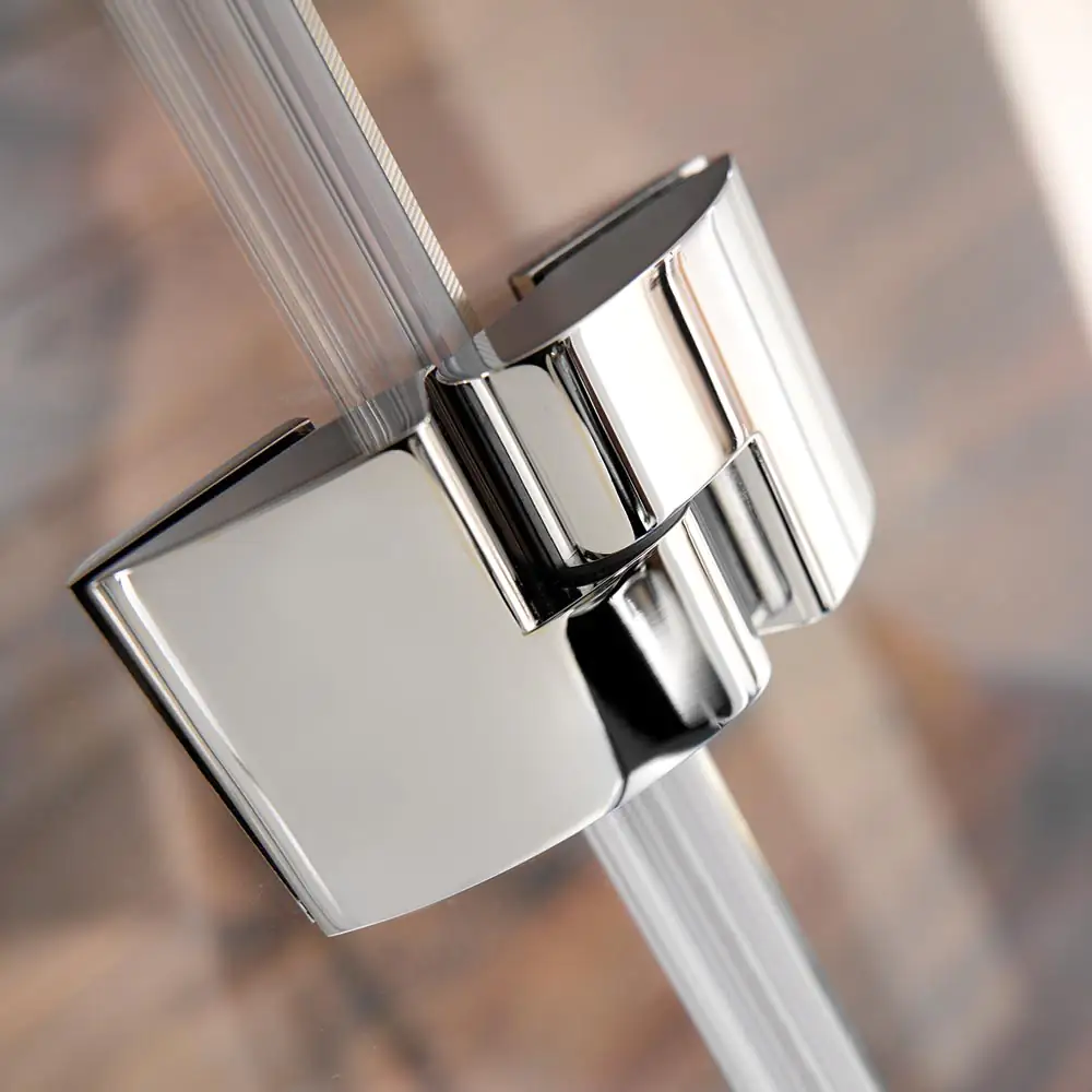 4053758114457_2 Breuer Espira Runddusche 80x80 4-teilig, Alu silber matt, Klarglas hell