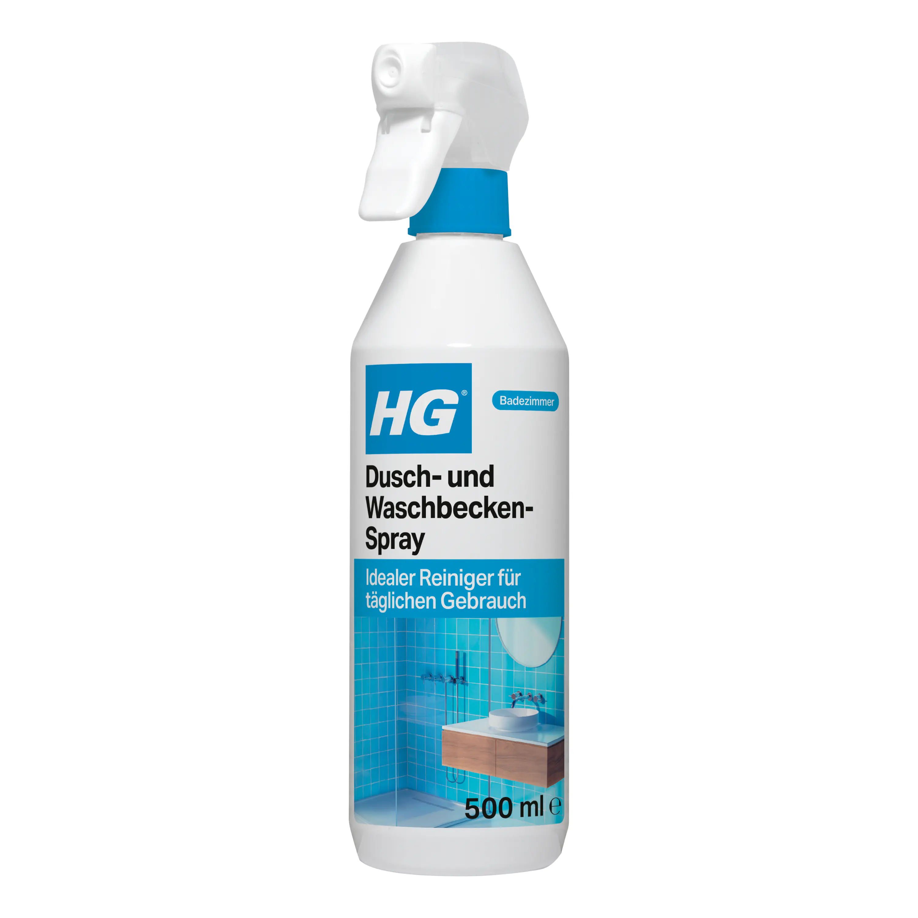 HG Dusch- und Waschbeckenreiniger 500 ml