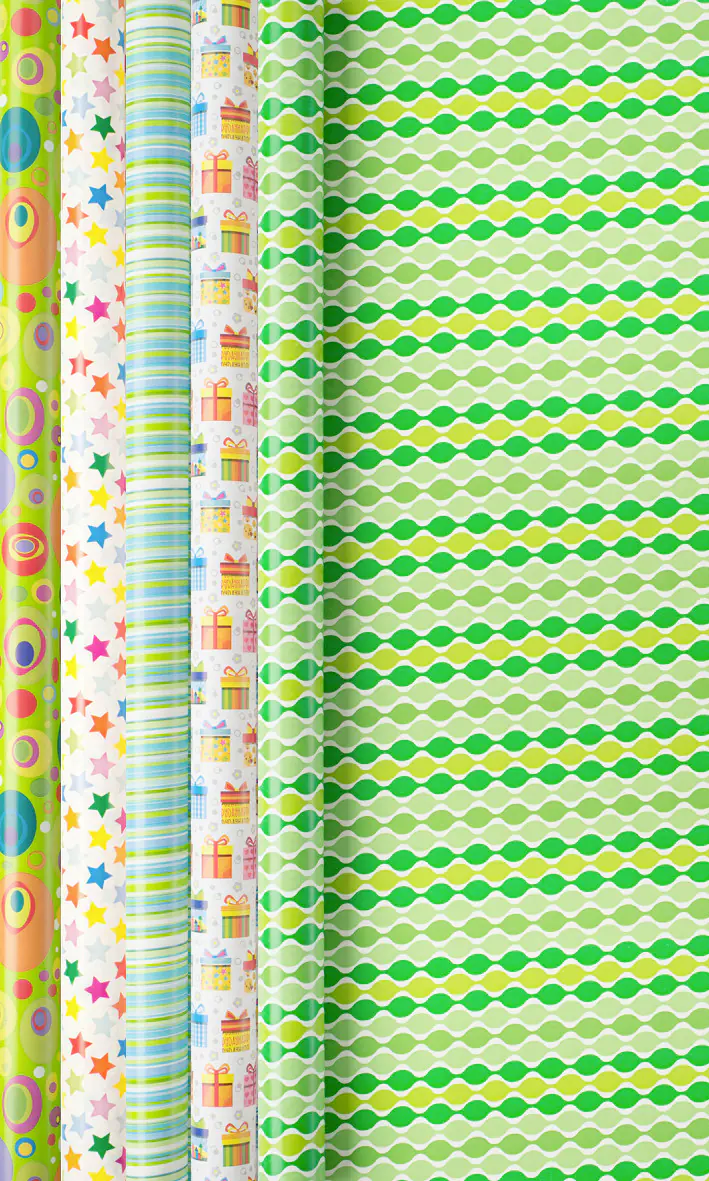 Duni Geschenkpapier Green Dreams 2 x 0,7 m