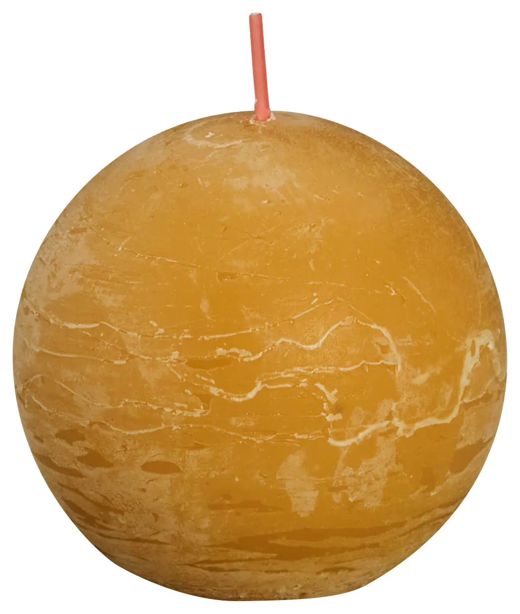 Bolsius Rustik Kugelkerze 76 mm honigwabengelb