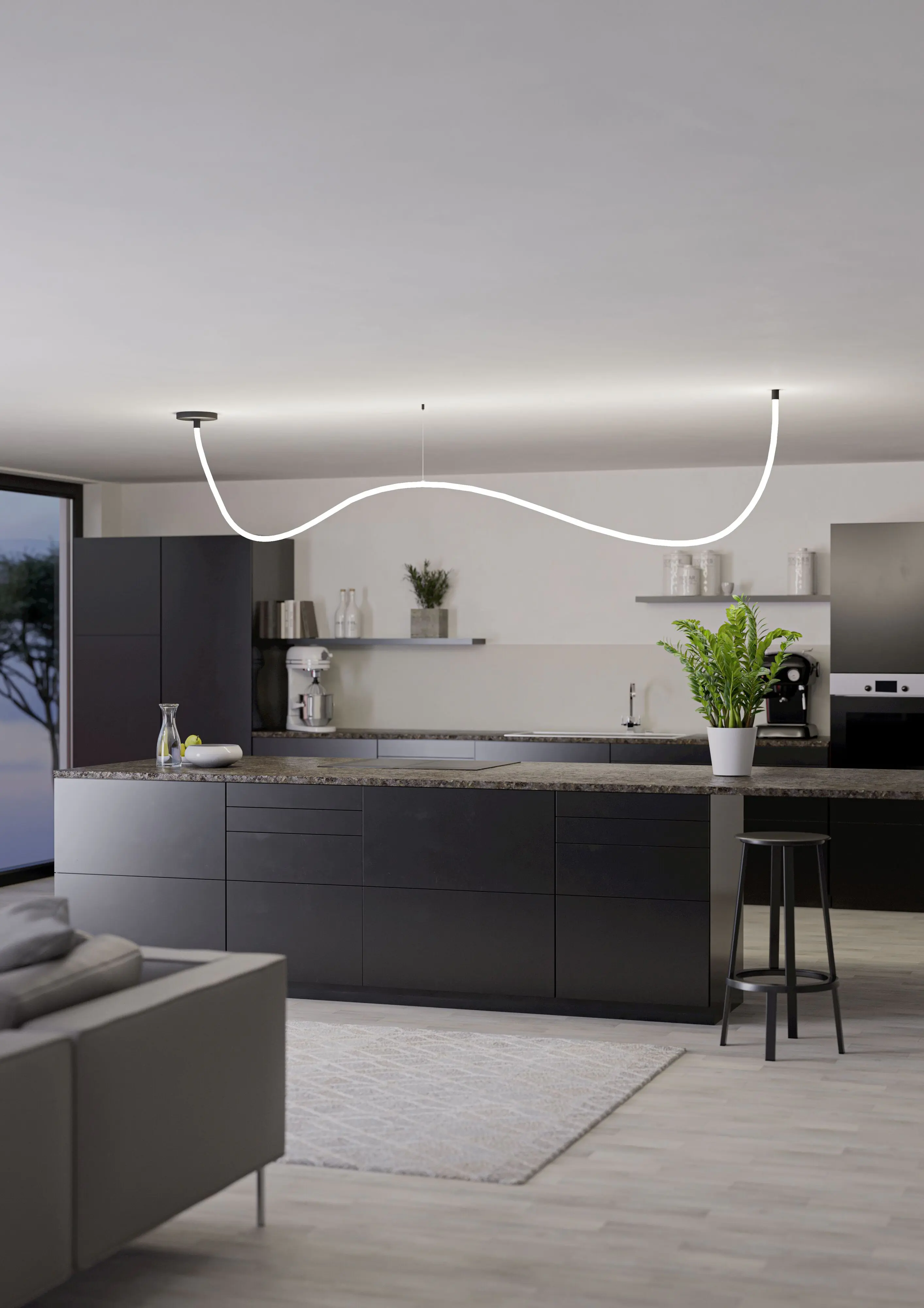 Eglo LED-Lichtschlauch Glow 3 m neutralweiß