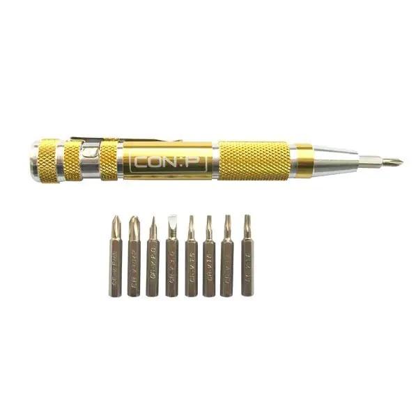 CON:P Feinmechaniker-Schraubendreher-Set 9 in 1