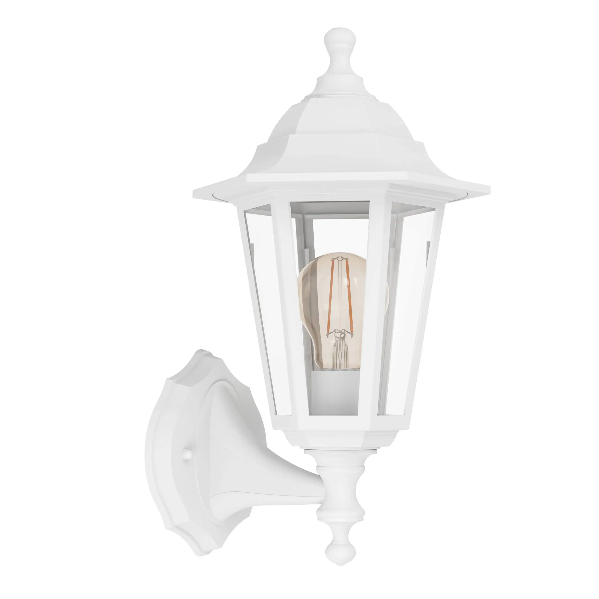 Eglo Außen-Wandleuchte Olgiata-E weiß 20 x 30 cm