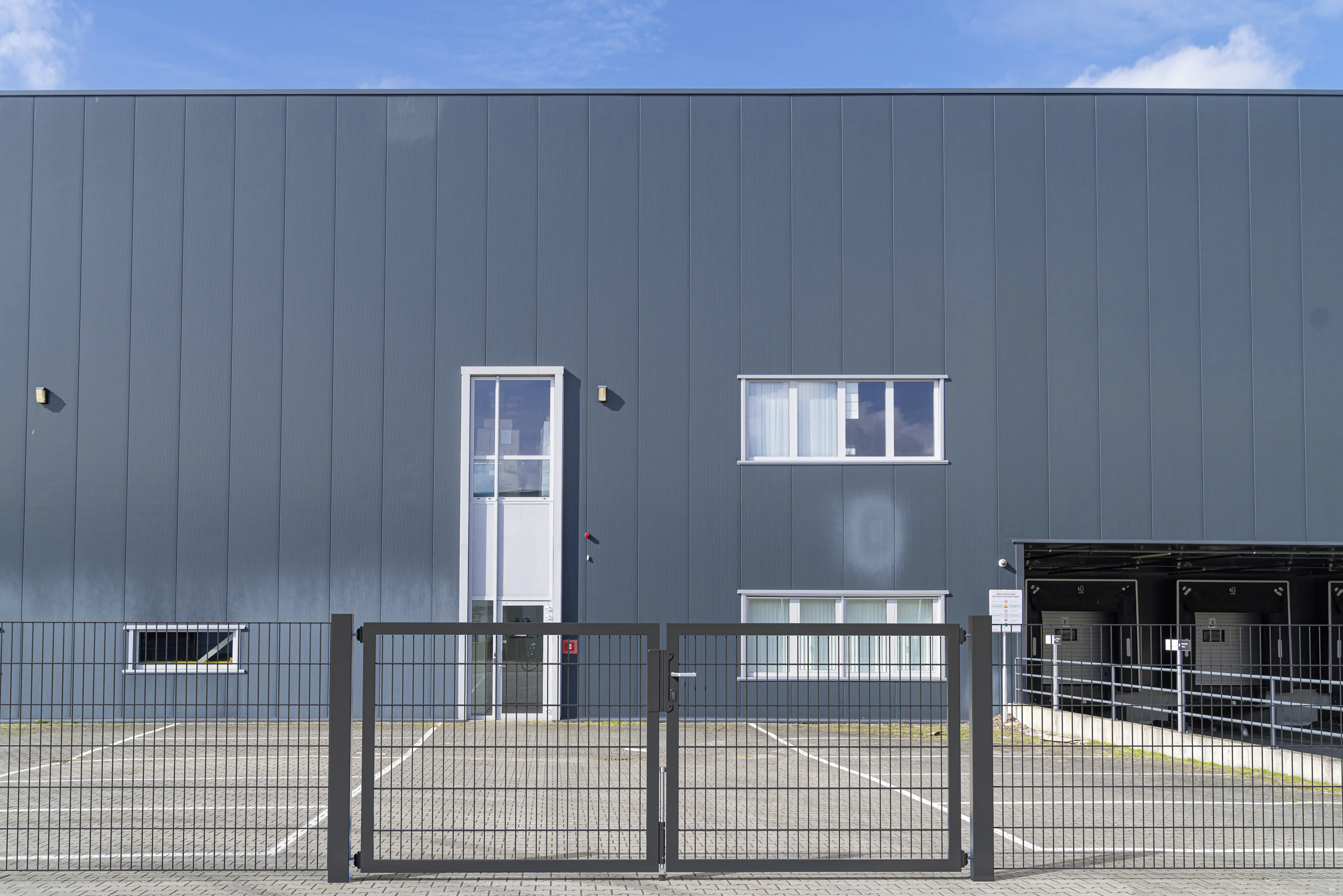 Alberts Doppeltor Flexo Plus anthrazit 250 x 120 cm