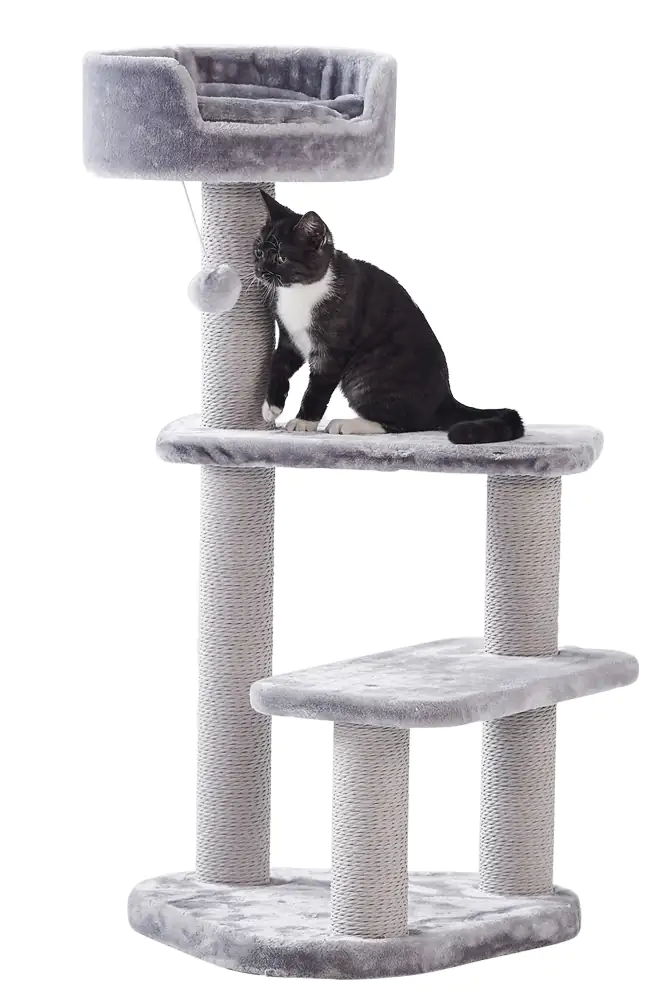 Nobby Kratzbaum Classic Zera H 97 cm grau