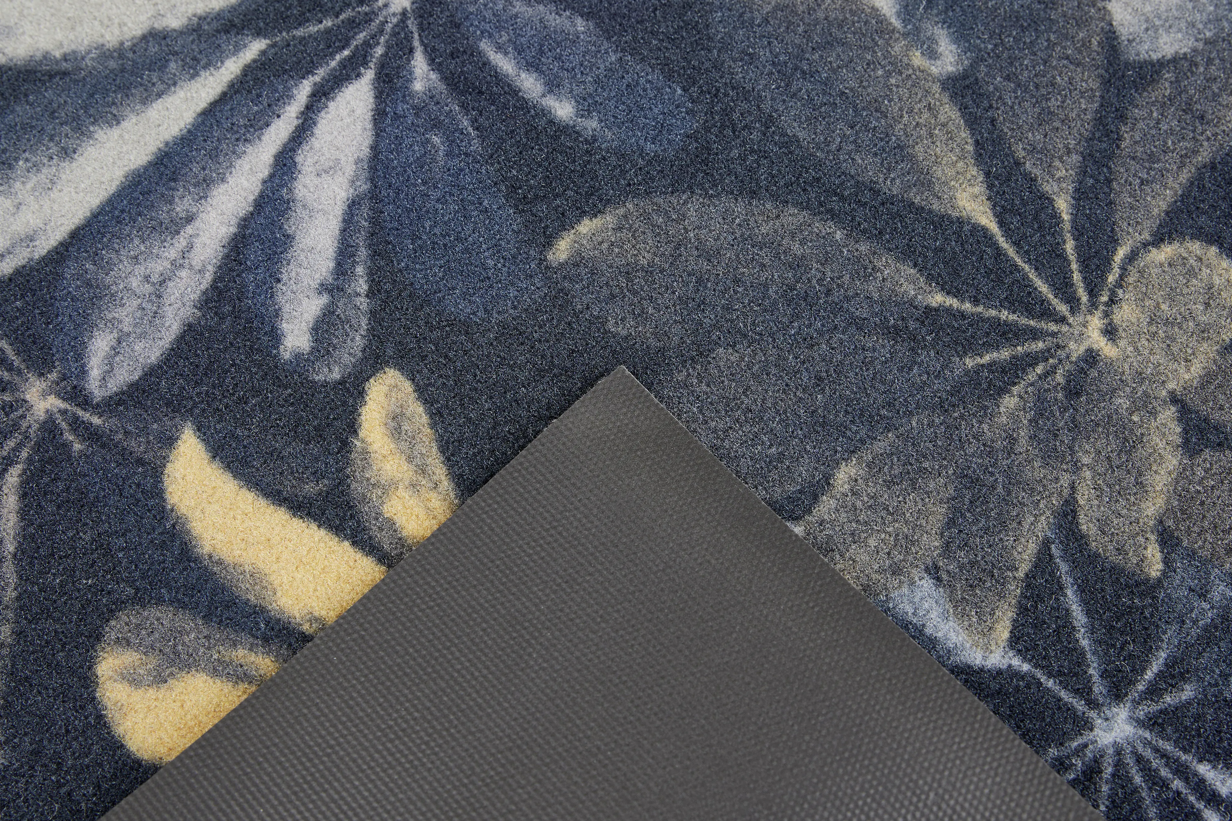 Fußmatte Alto 39 x 58 cm blau-gelb