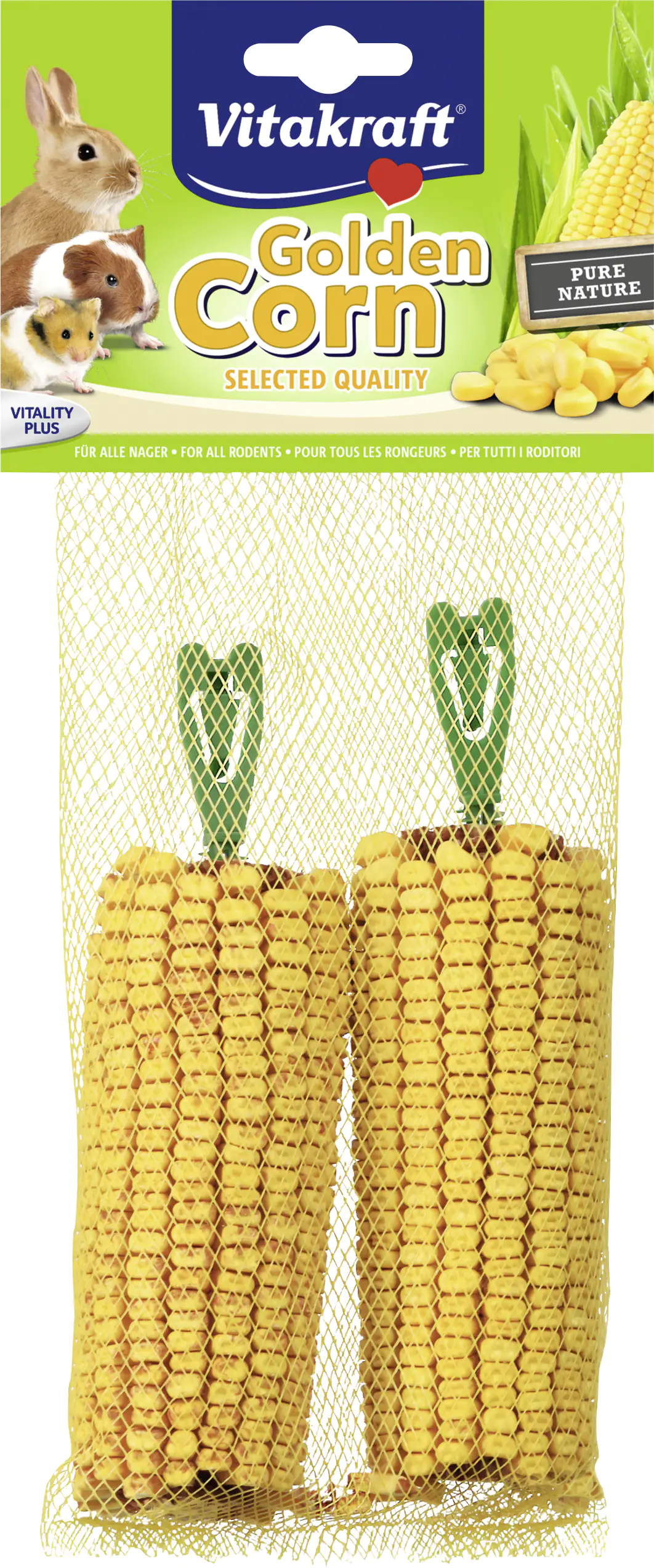 Vitakraft Golden Corn Maiskolben 2 Stück / 200 g