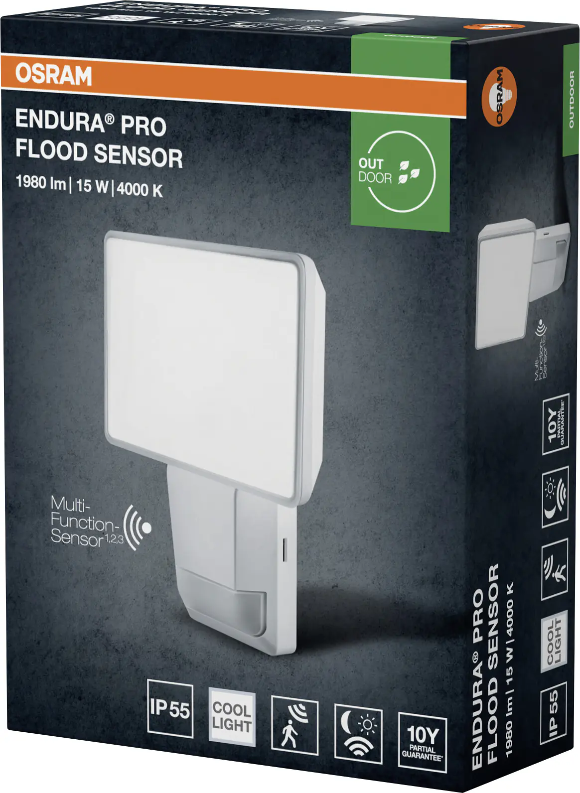 Osram Außenleuchte Endura PRO Flood Bewegunsmelder 15W IP55 weiß Osram Außenleuchte Endura PRO Flood Bewegunsmelder 15W IP55 weiß