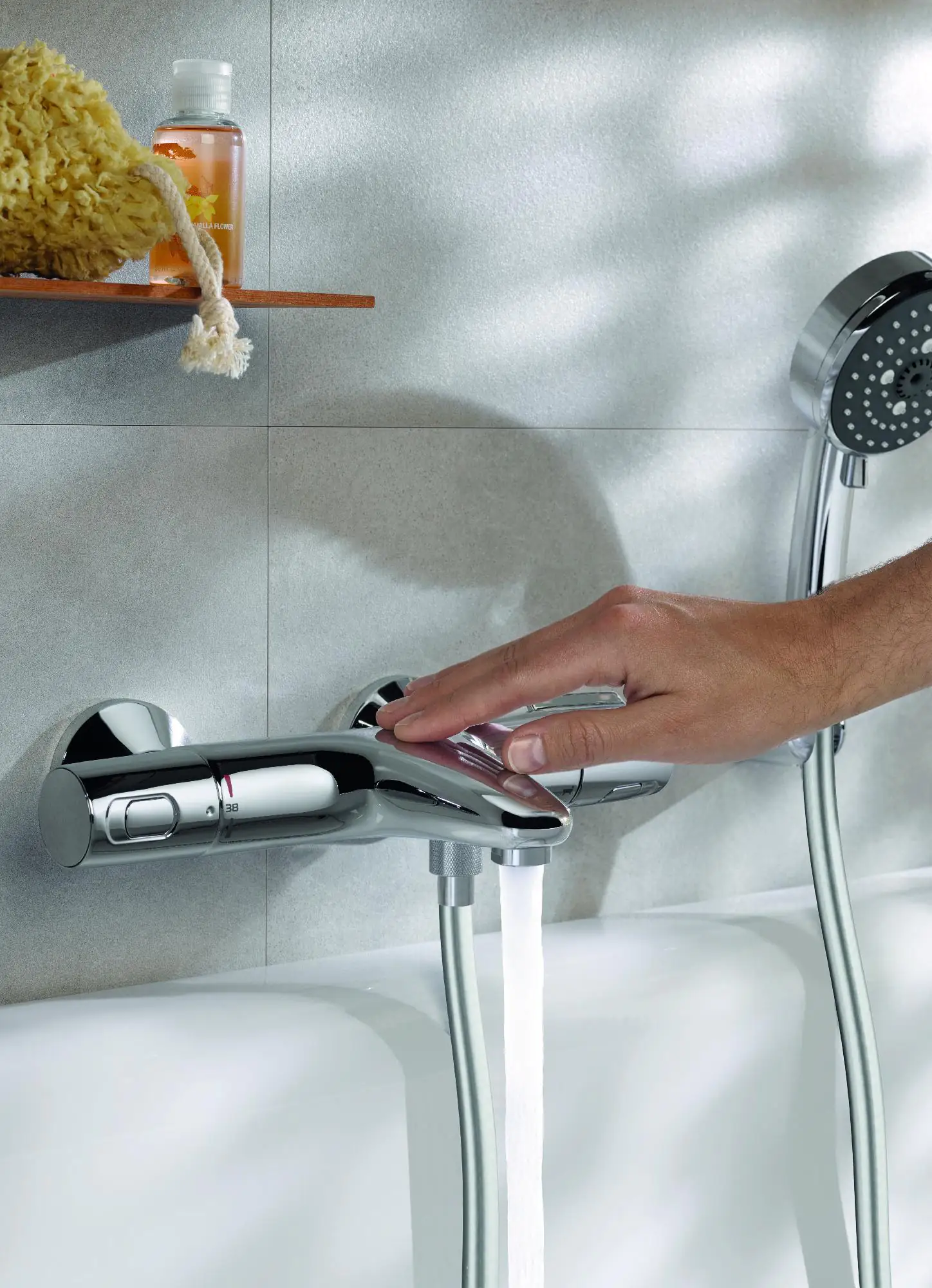 Grohe Wannen-Thermostat Precision Trend New verchromt Grohe Wannen-Thermostat Precision Trend New verchromt