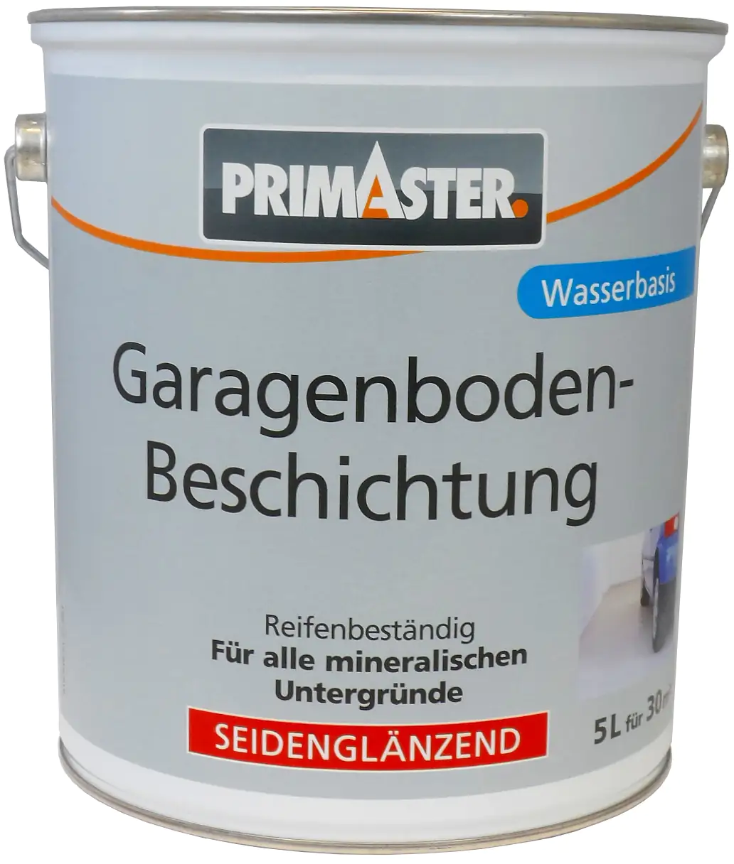 Primaster Garagenbodenbeschichtung 5 L hellgrau seidenglänzend Primaster Garagenbodenbeschichtung 5 L hellgrau seidenglänzend