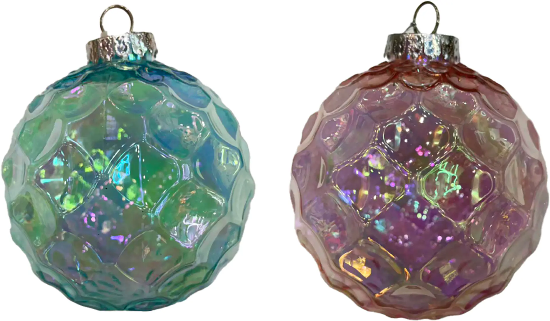 Decoris Weihnachtskugel aus Kunststoff Ø 8 cm bruchfest, langlebig  Decoris Weihnachtskugel aus Kunststoff Ø 8 cm bruchfest, langlebig