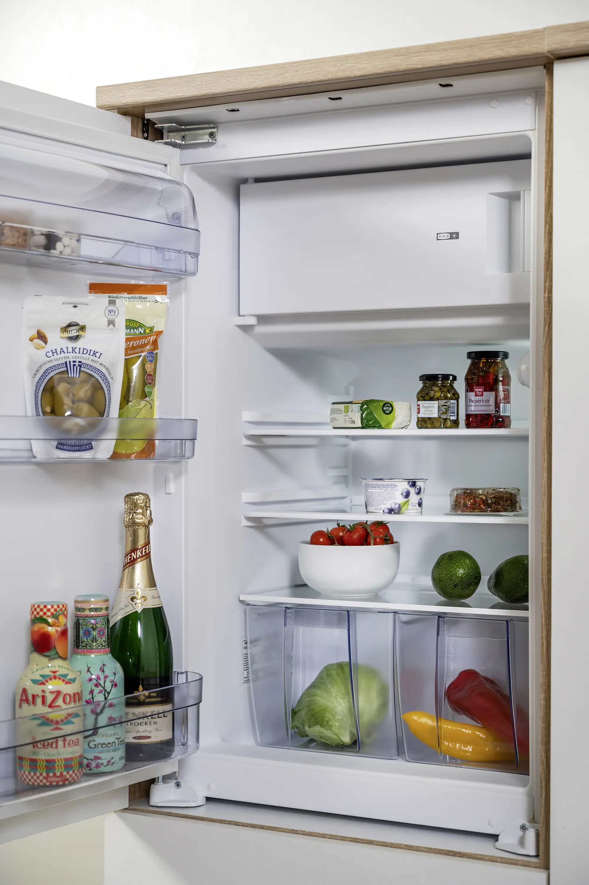 Respekta Economy L-Küchenzeile 280 x 172 cm schwarzEiche SonomaKBL280ESSS