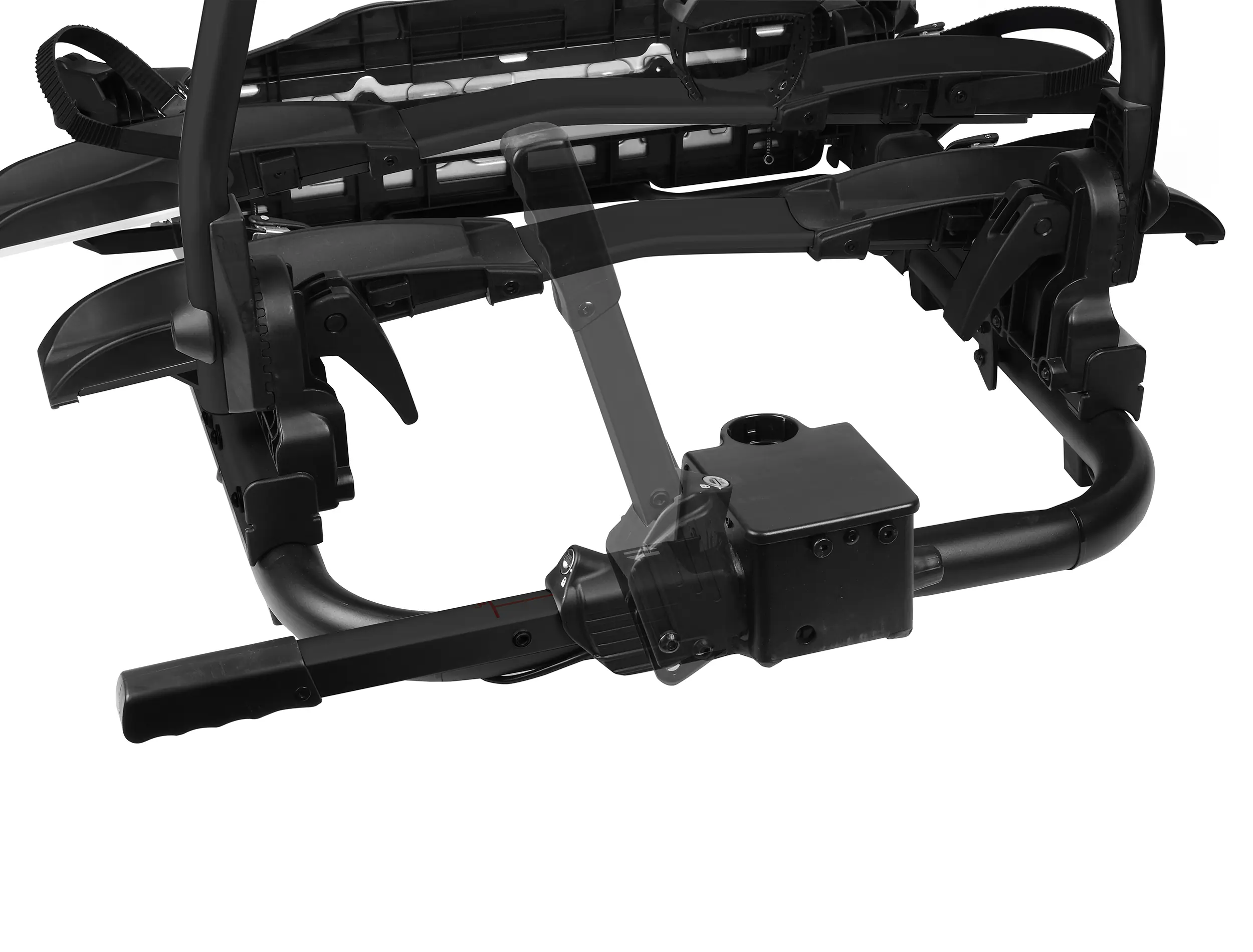 EUFAB Fahrradträger TECDC1+ LED für 2 Fahrräder und große Heckklappen komplett vormontiert EUFAB Fahrradträger TECDC1+ LED für 2 Fahrräder und große Heckklappen komplett vormontiert