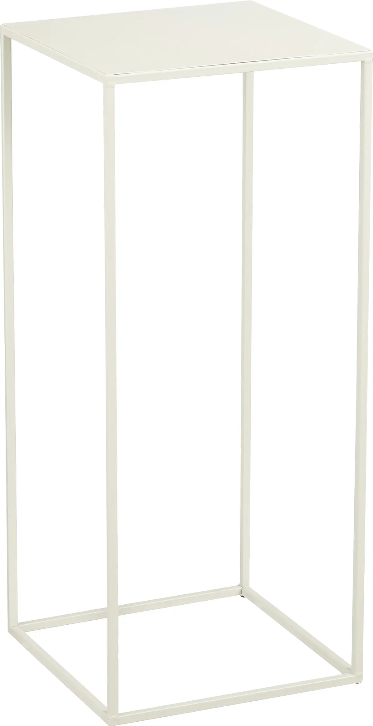 Mica Decorations Beistelltisch Quinty 30 x 30 x 70 cm offwhite