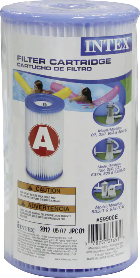 Intex Filterkartusche Typ A