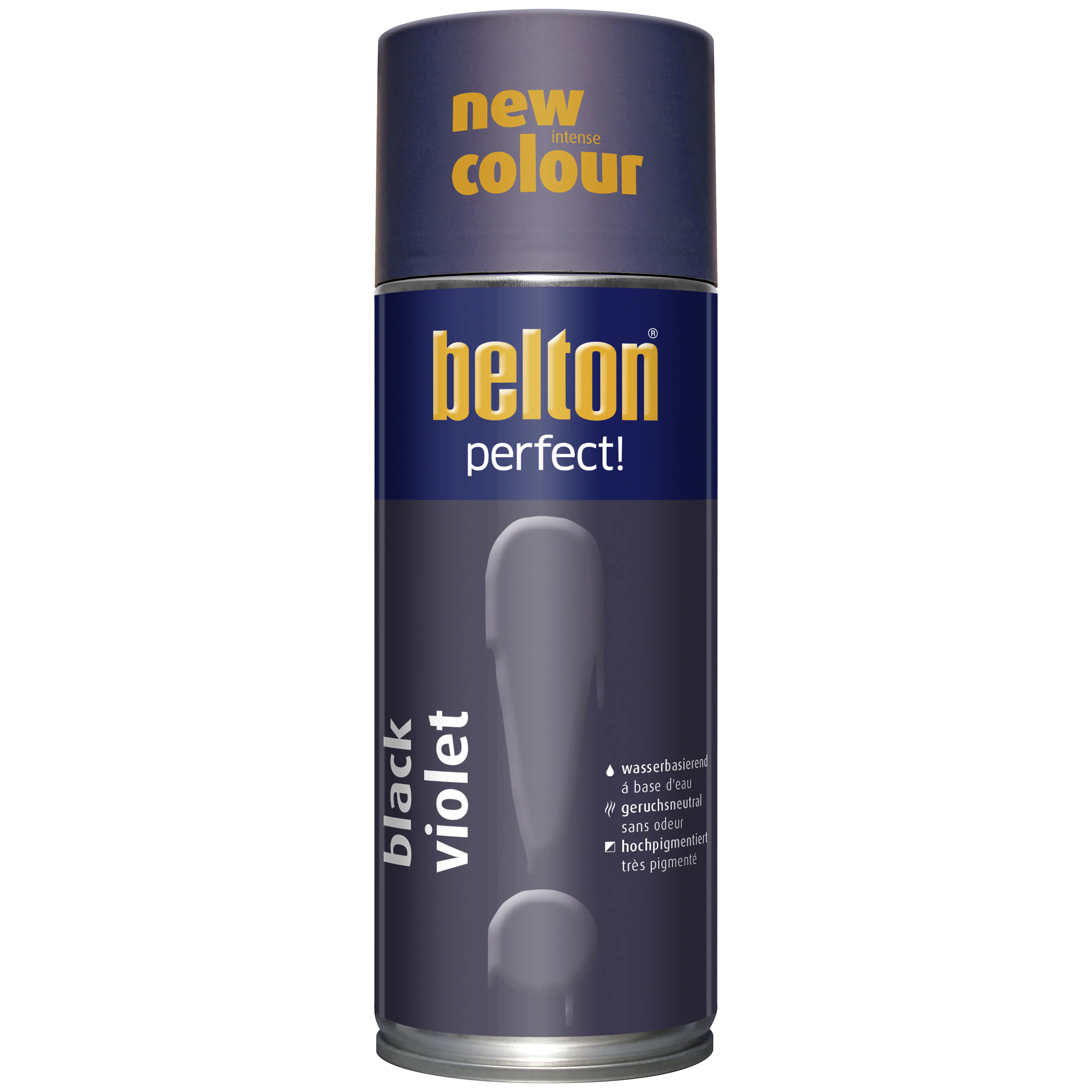 Belton perfect Lackspray 400 ml black violet matt