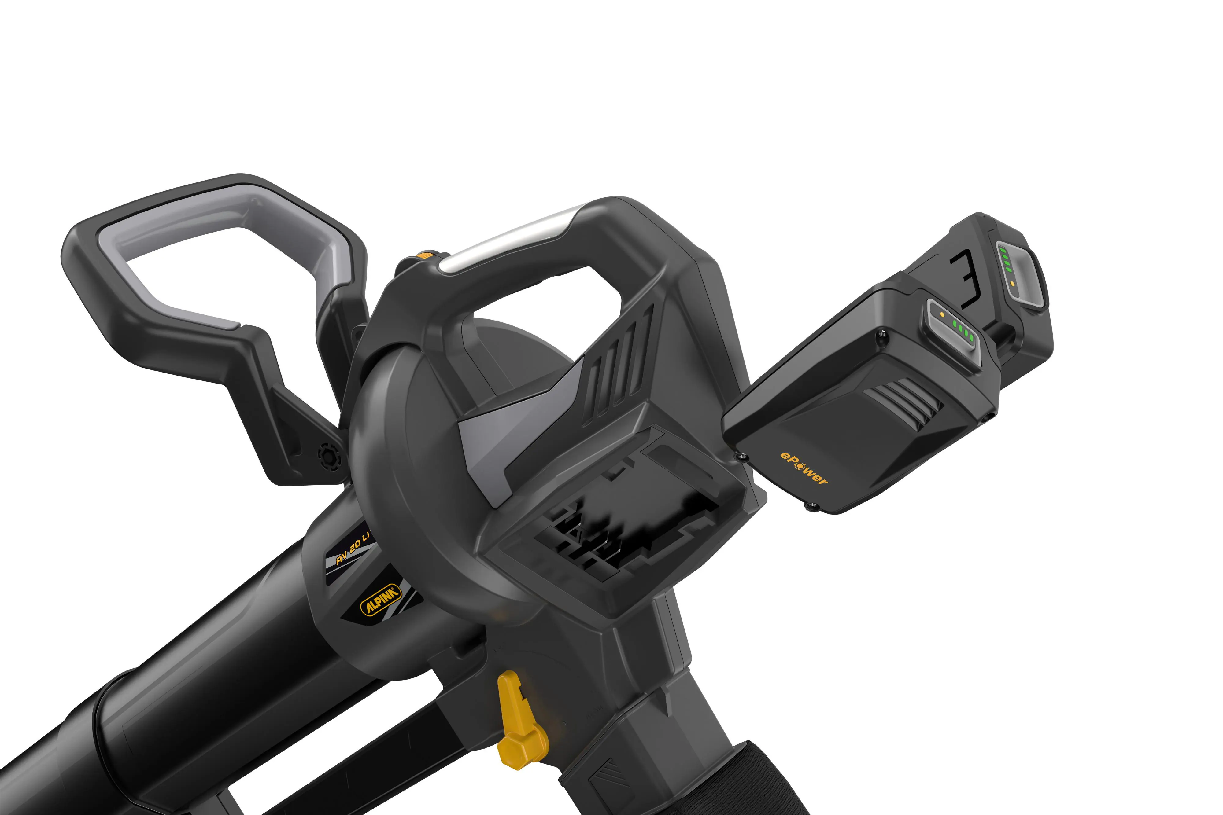 Alpina Akku-Laubsauger und Bläser AV 20 Li inkl. Akku und Doppel-Ladegerät Alpina Akku-Laubsauger und Bläser AV 20 Li inkl. Akku und Doppel-Ladegerät