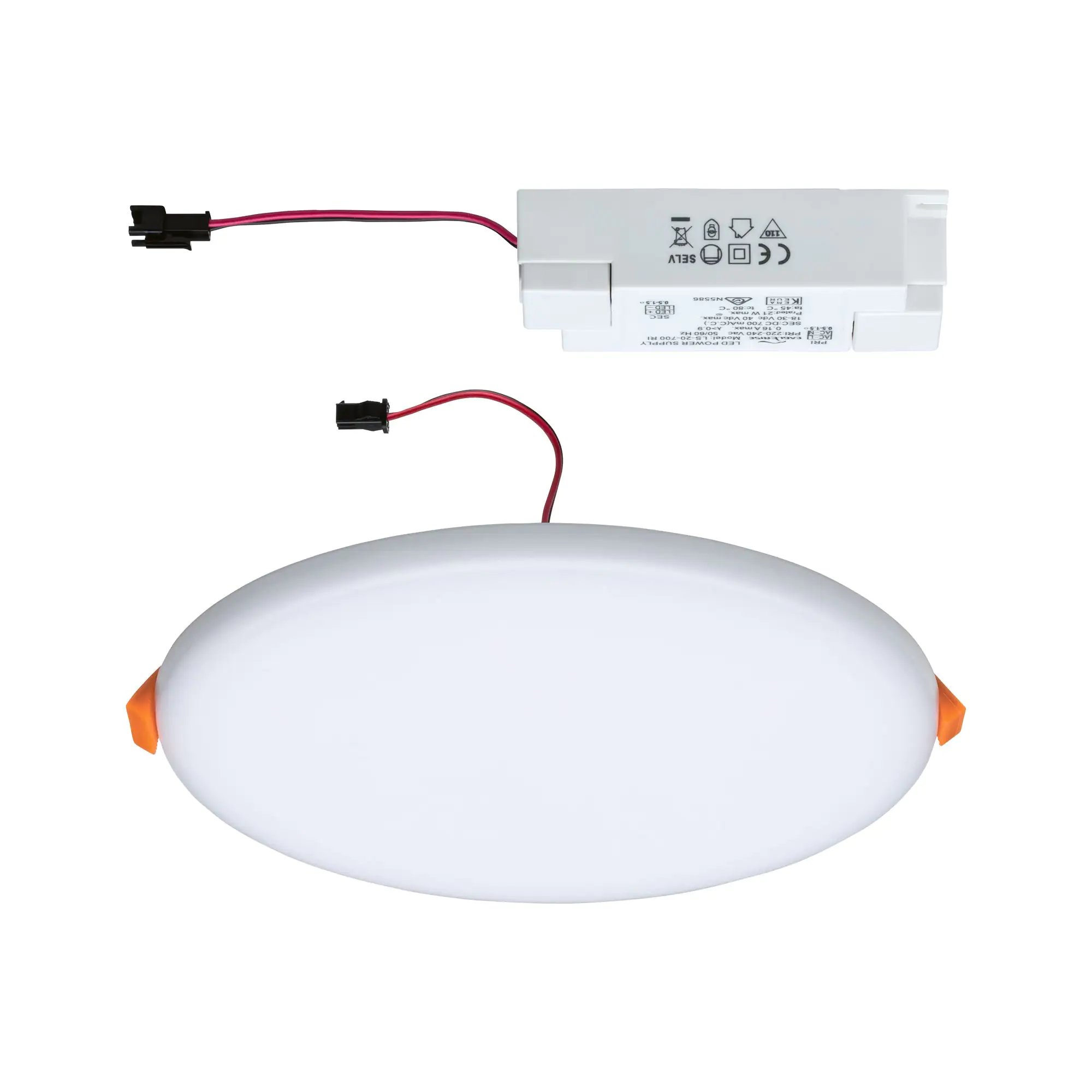 4000870923924_6 Paulmann Einbauleuchte LED Veluna Varifit rund 18,5 cm 17,5 W satin