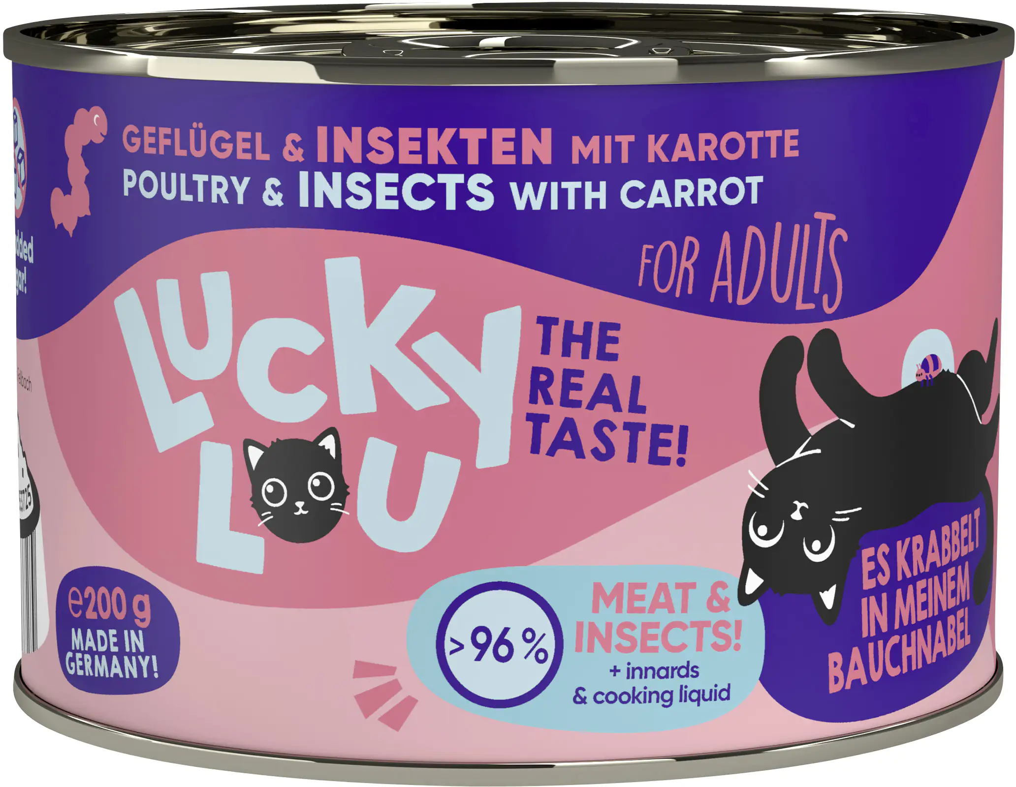 Lucky Lou Lifestage Adult Geflügel und Insekten 200g