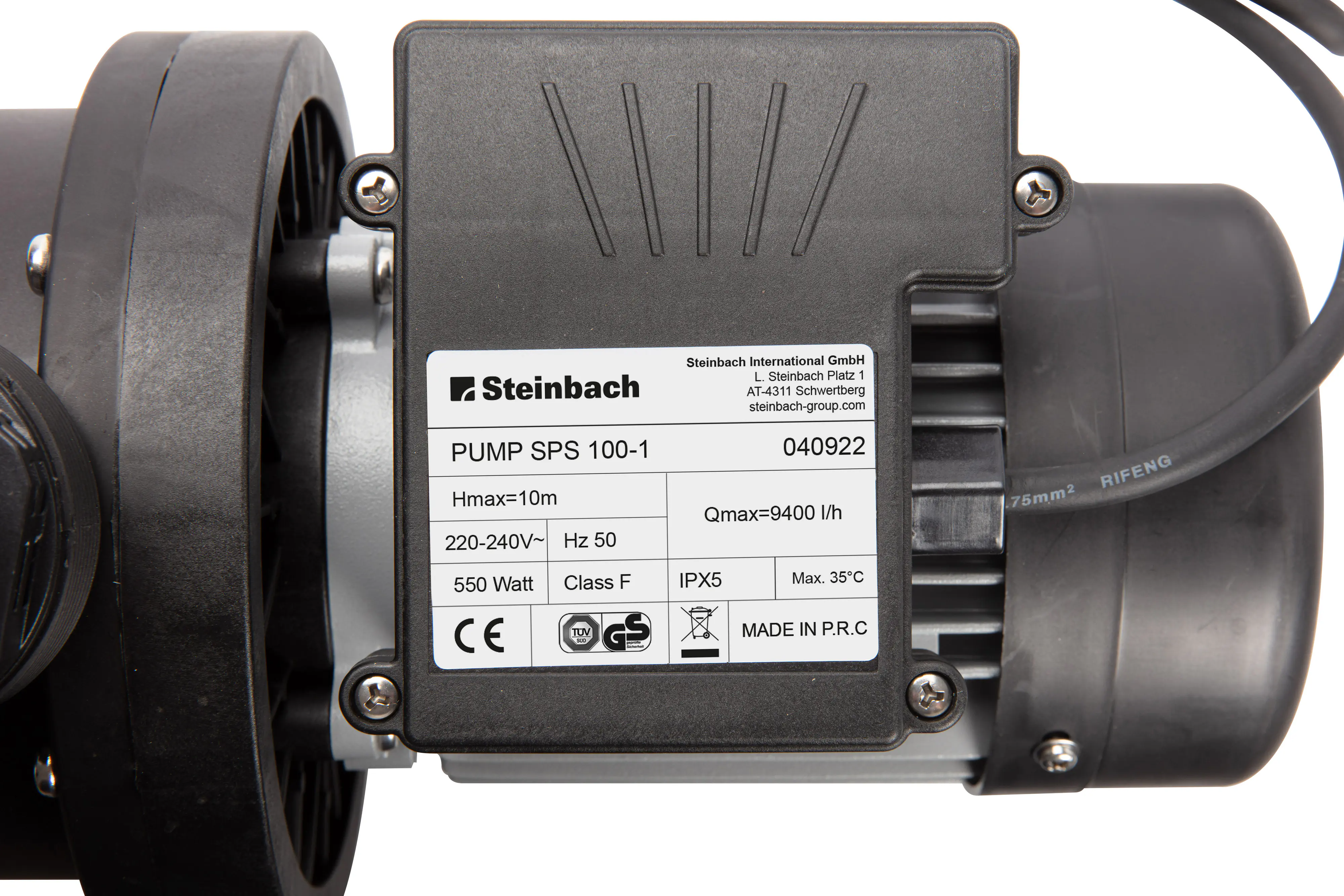 Steinbach Poolfilteranlage Comfort 75 - 7,8 m³/h