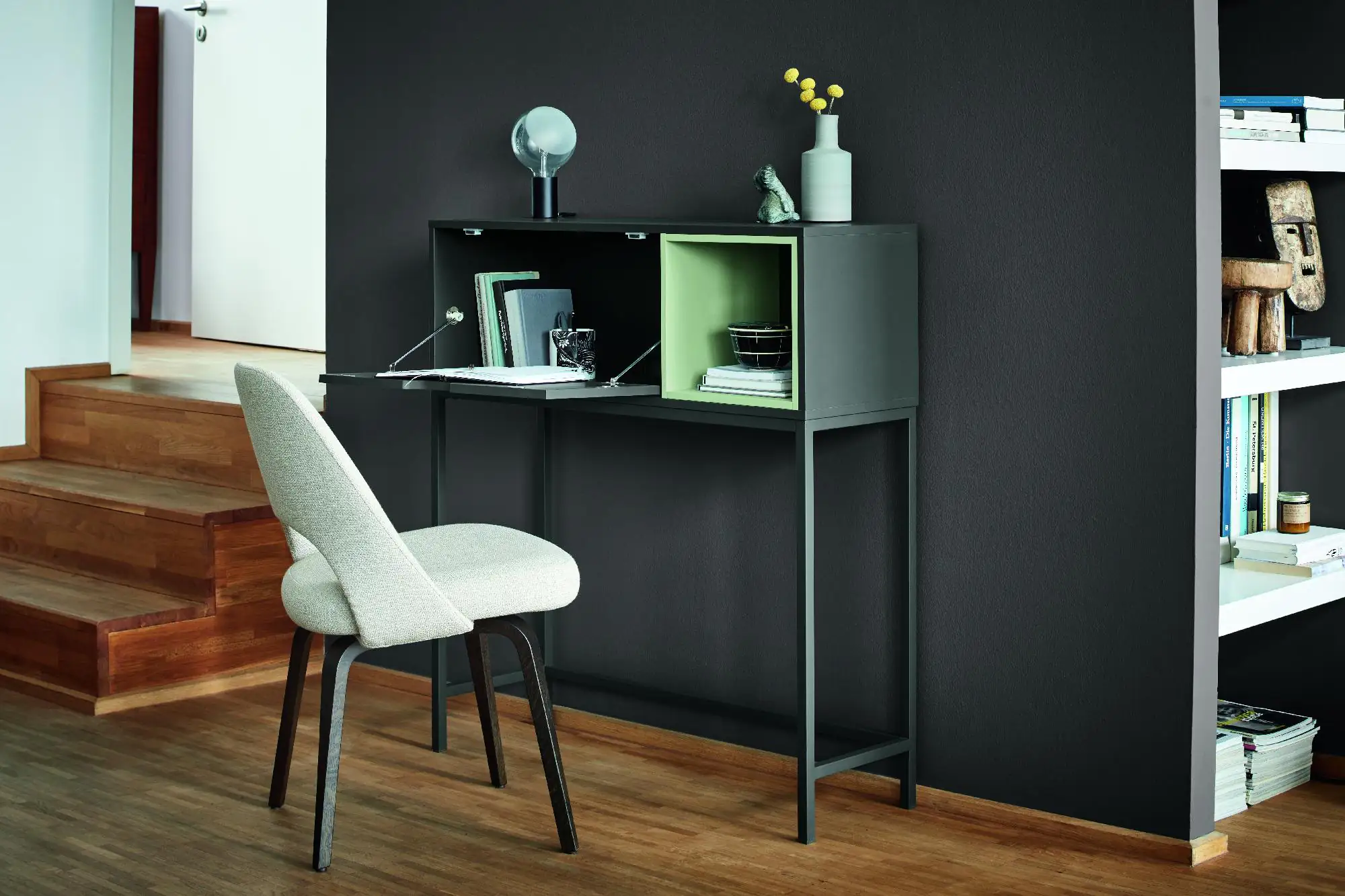 Alpina Feine Farben Lack No. 33 Stille des Vulkans  anthrazit edelmatt 750 ml Alpina Feine Farben Lack No. 33 Stille des Vulkans  anthrazit edelmatt 750 ml