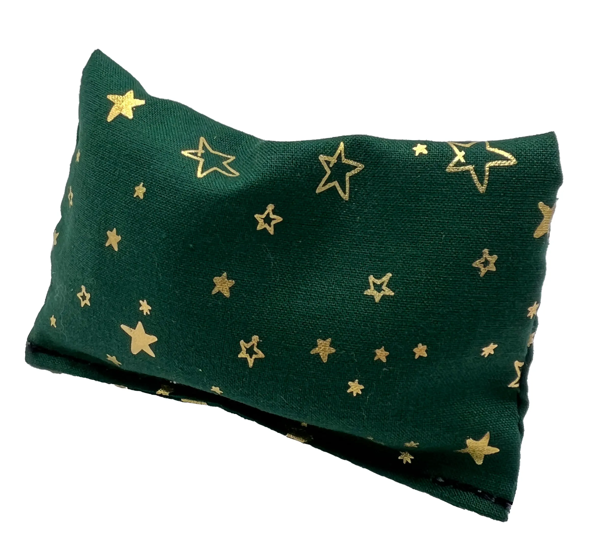 Aumüller Katzenspielzeug Weihnachten Kissen 10 cm grün gold - 2 Stk. Aumüller Katzenspielzeug Weihnachten Kissen 10 cm grün gold - 2 Stk.