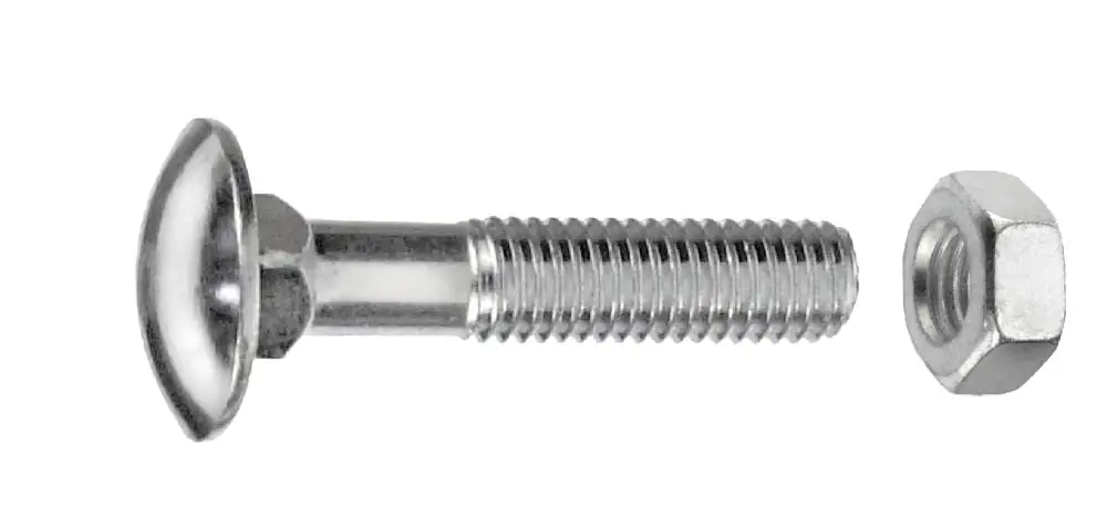 Schlossschrauben M12 x 40 mm, 15 Stück