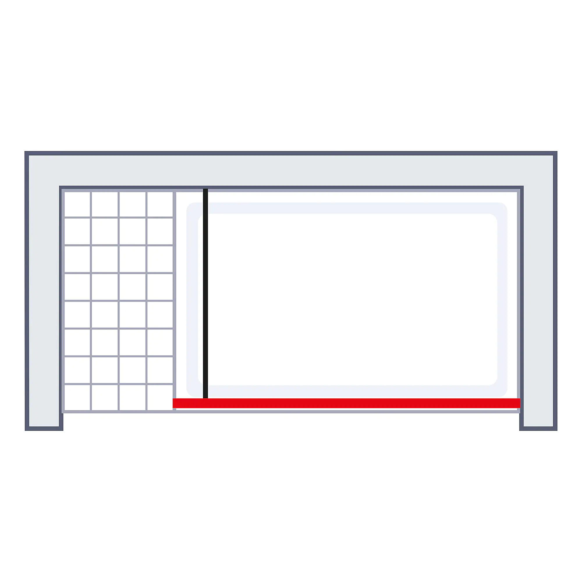 Schulte Walk In 90 x 200 cm Toura