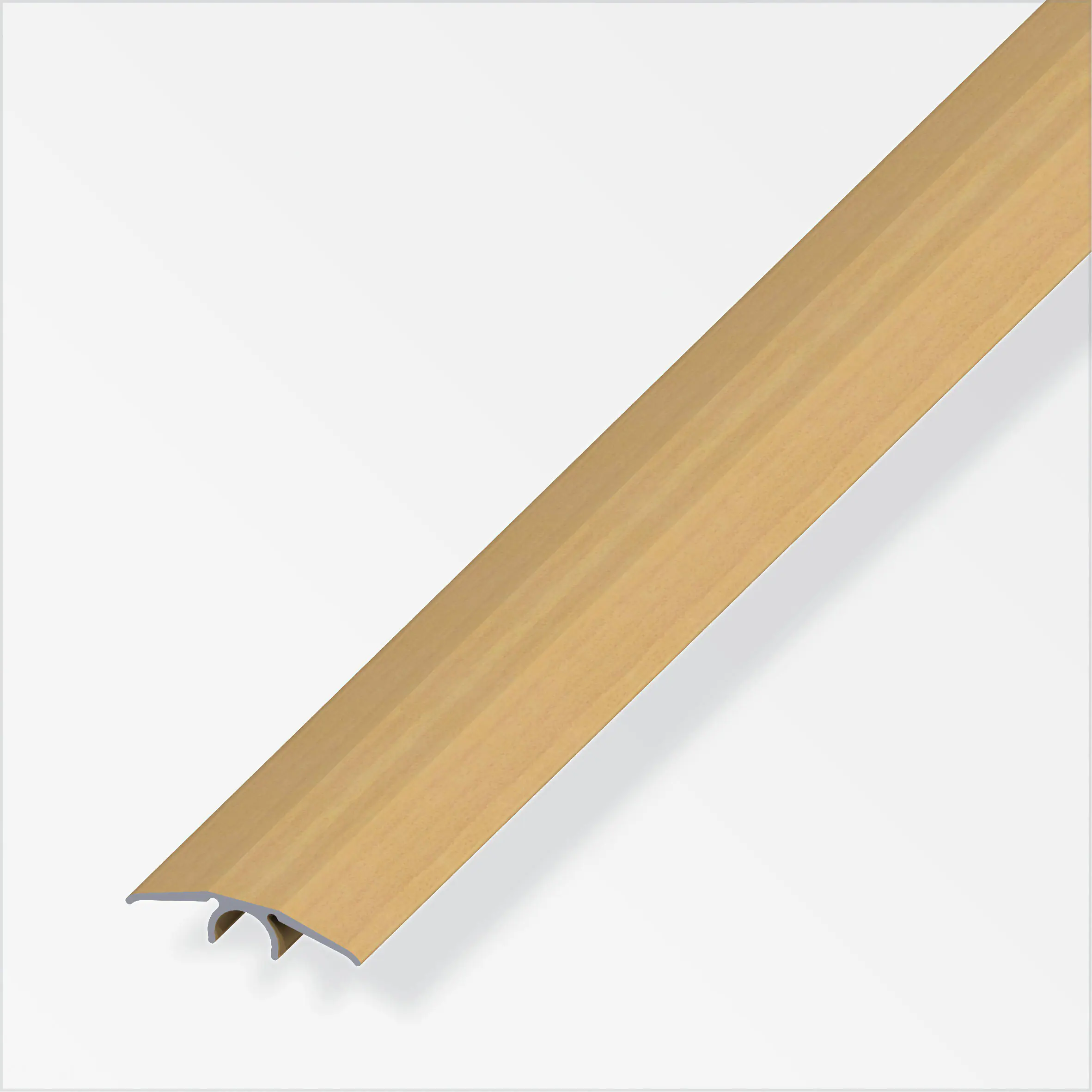 alfer Übergangs-Profil 1 m, 33 mm Alu beschichtet sublimiert buche