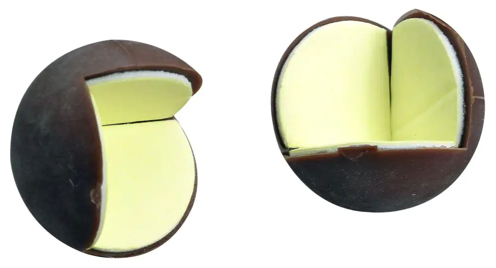 Hettich Eckenpuffer braun  Ø  25 mm - 4 Stück