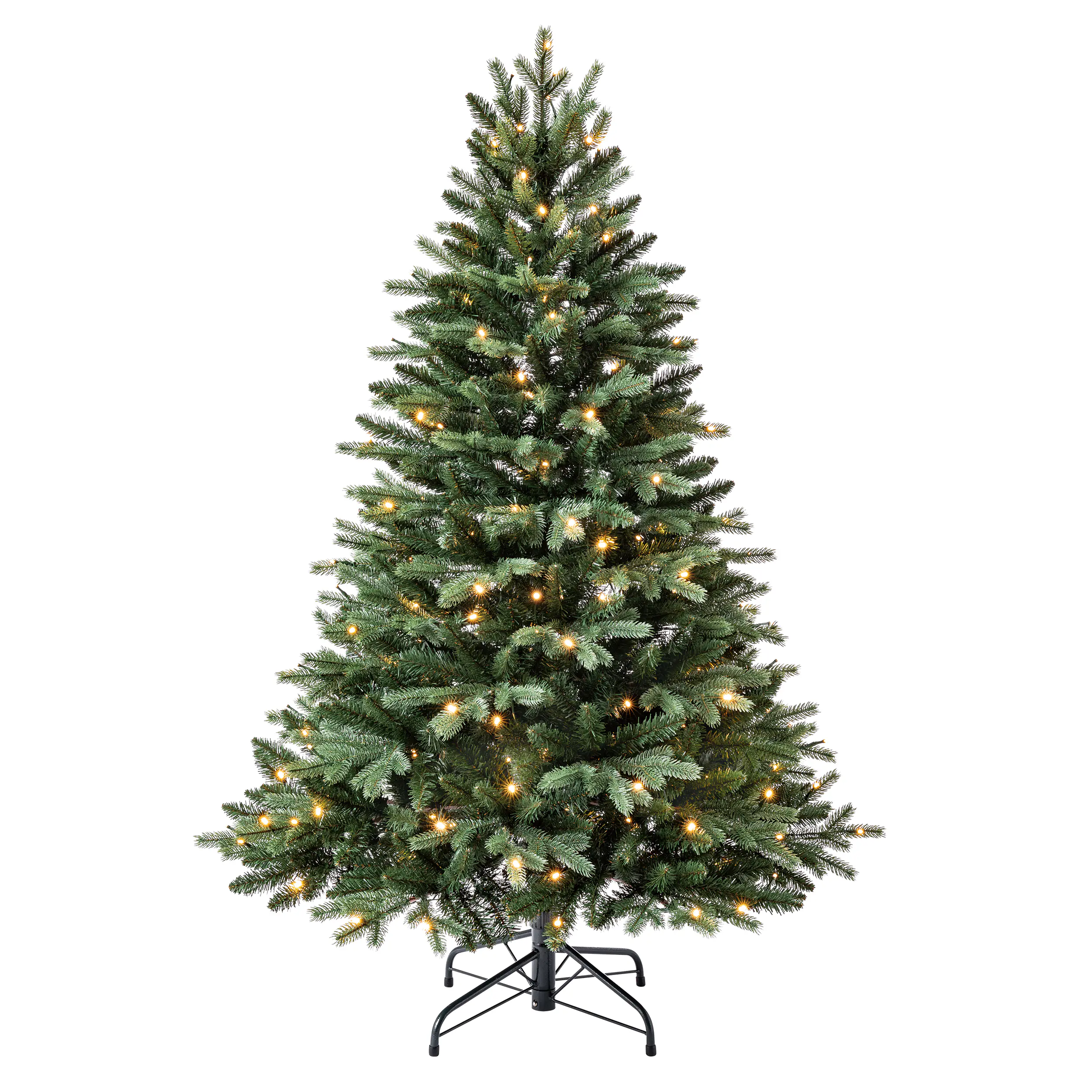 Primaster Weihnachtsbaum 1,5 m grün beleuchtet 200 Lichter warmweiß Primaster Weihnachtsbaum 1,5 m grün beleuchtet 200 Lichter warmweiß