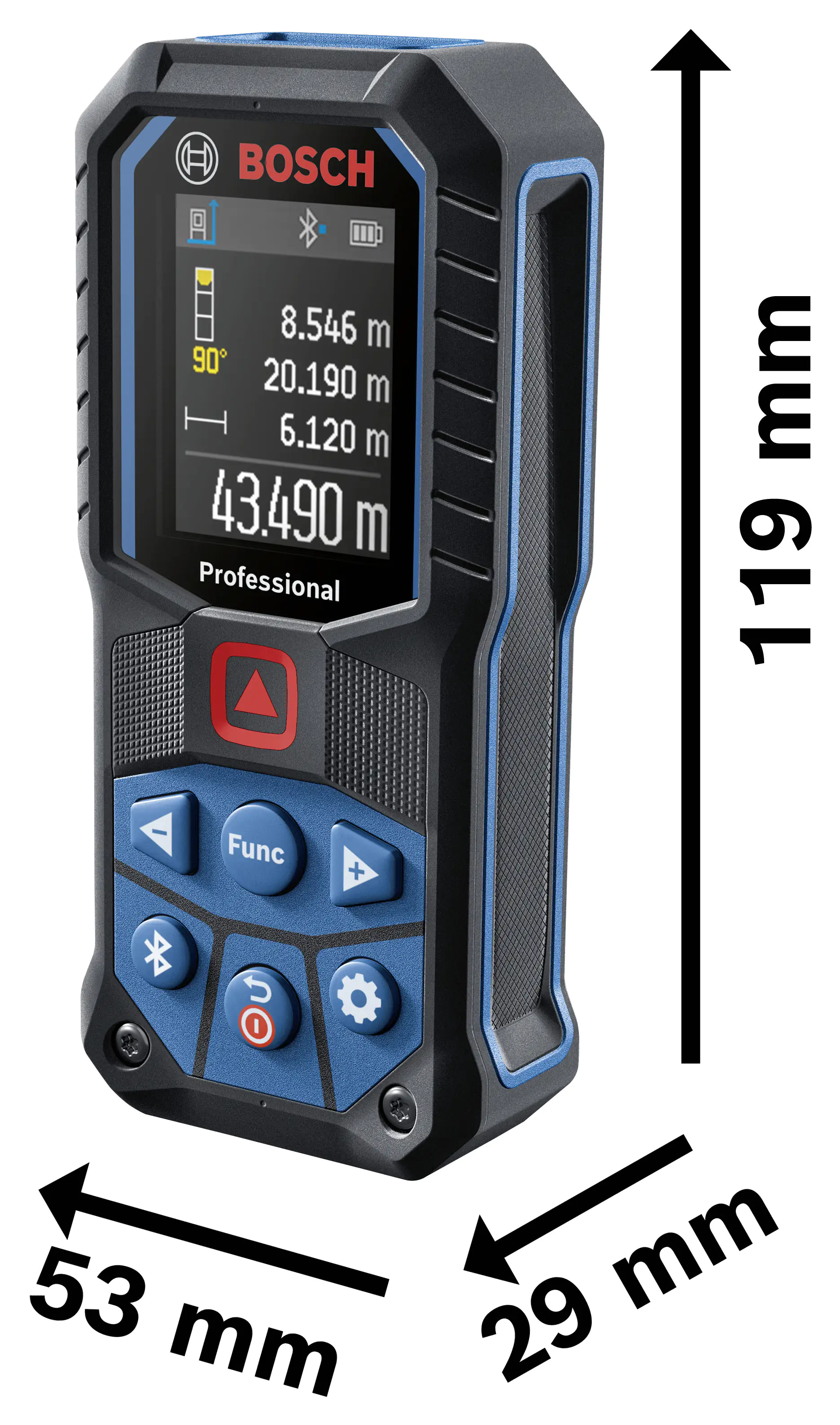 Bosch Professional Laser-Entfernungsmesser GLM 50-27 C