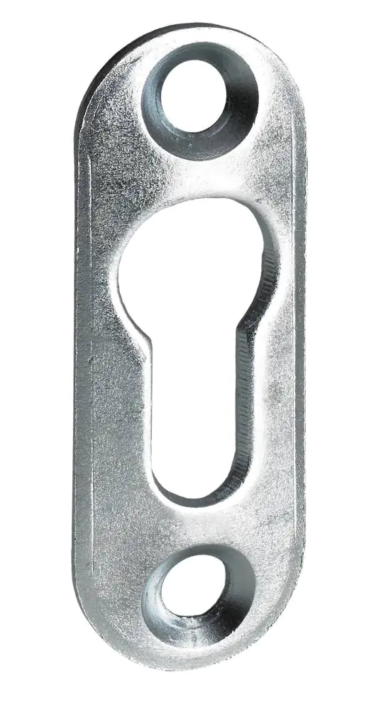 Hettich Schrankaufhänger für Linsenkopfschrauben 42x15 mm verzinkt