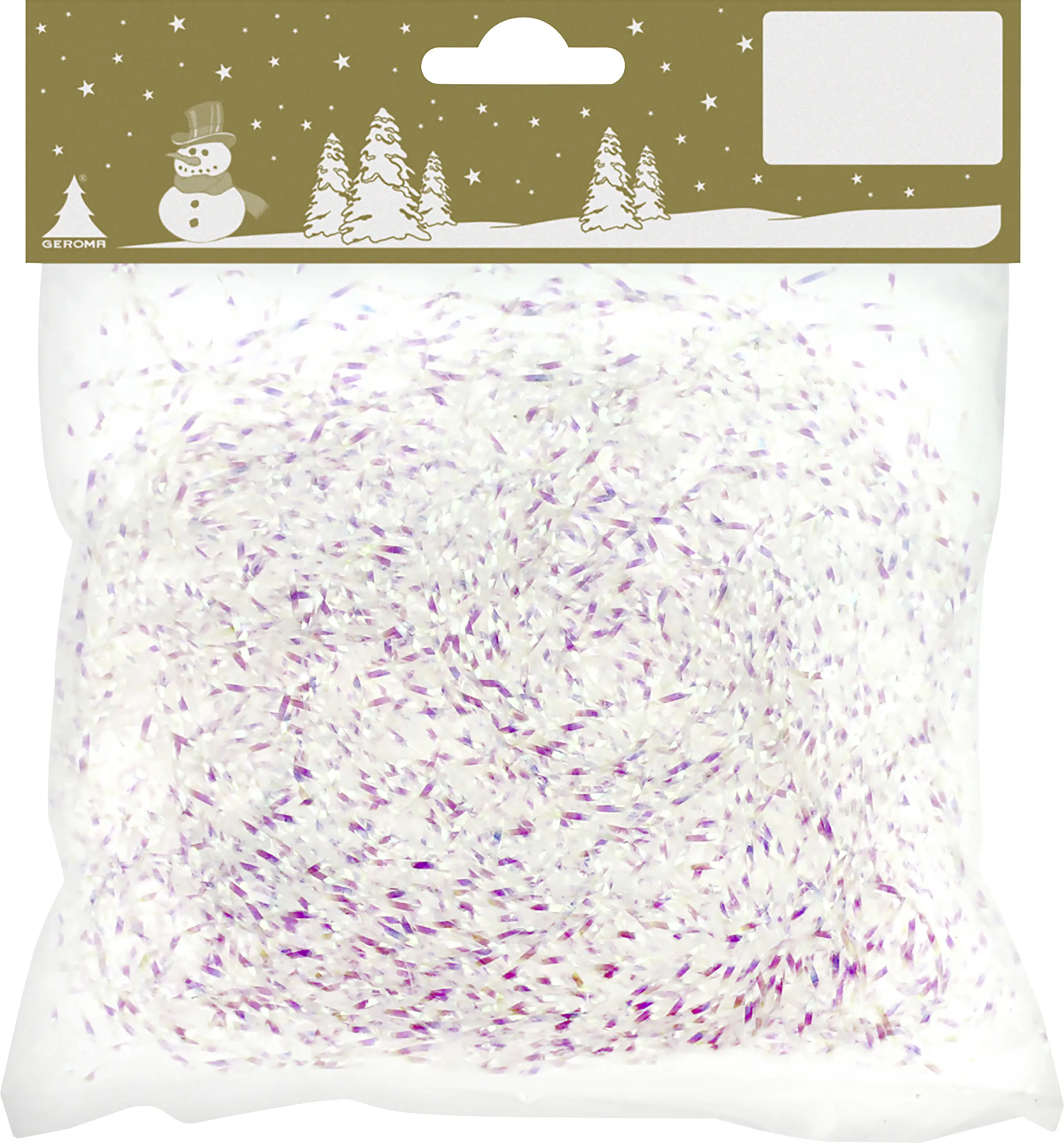 Deko-Wolle Kunststoff 10 g weiß