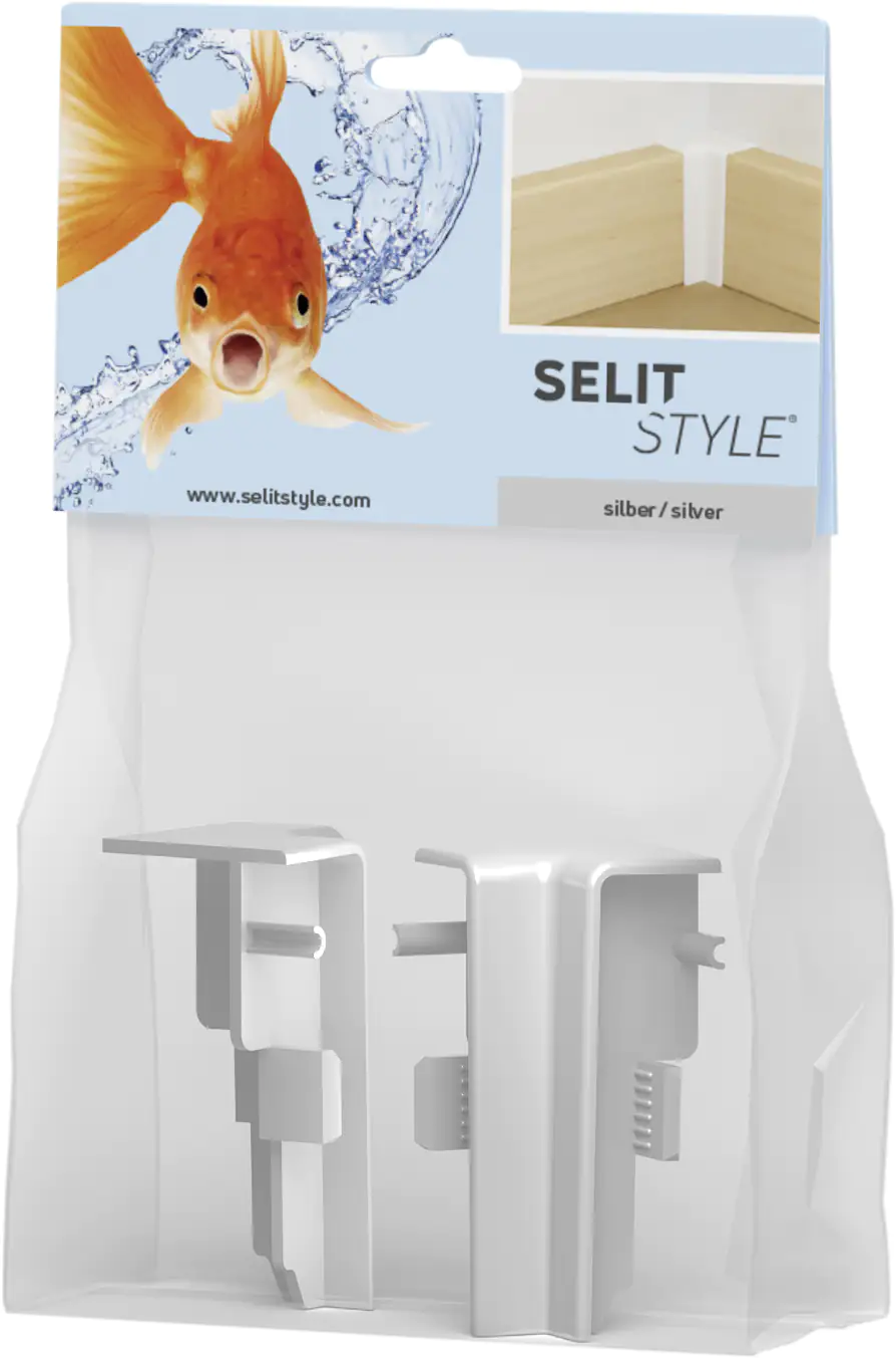 SELITSTYLE Innenecke silber Höhe 50 mm SELITSTYLE Innenecke silber Höhe 50 mm