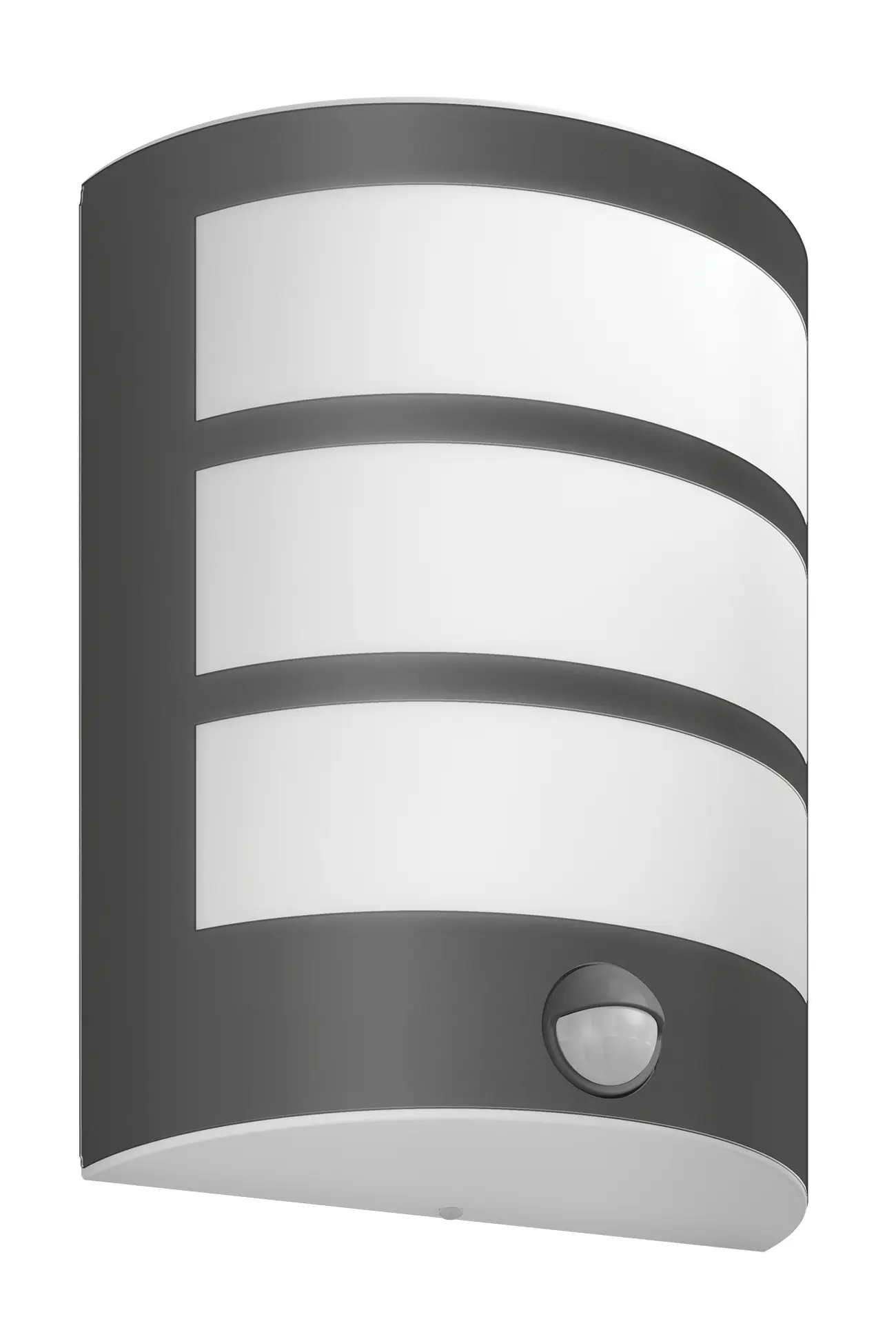 Philips LED Außenwandleuchte Python anthrazit mit Bewegungssensor warmweiß