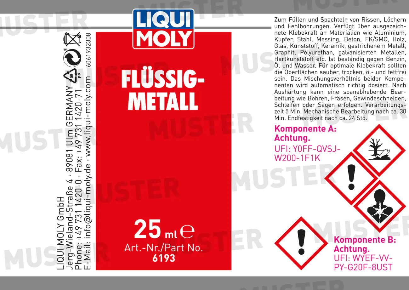 Liqui Moly Flüssig-Metall 25 ml
