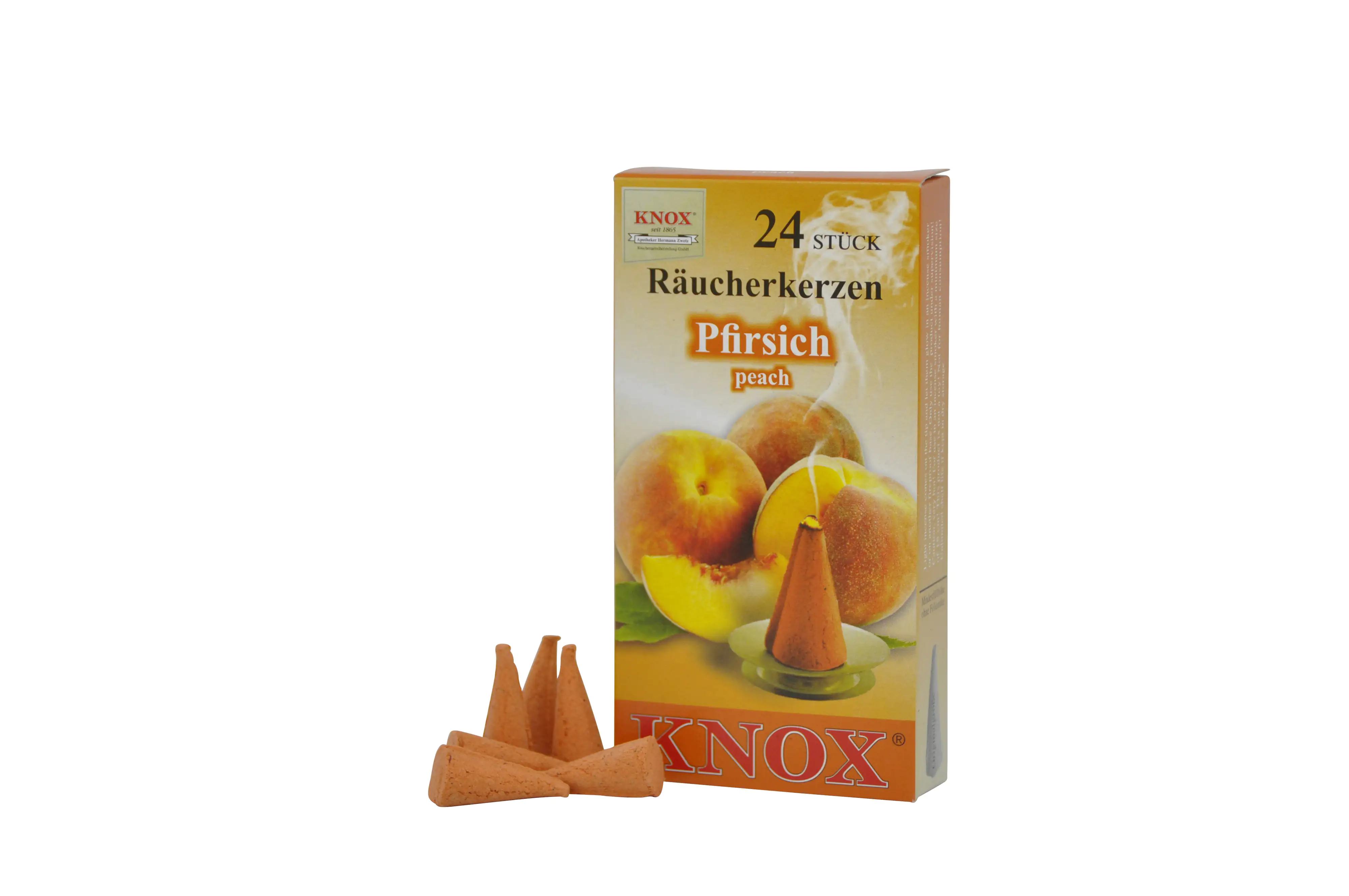 Knox Räucherkerzen Pfirsich 24 Stück 