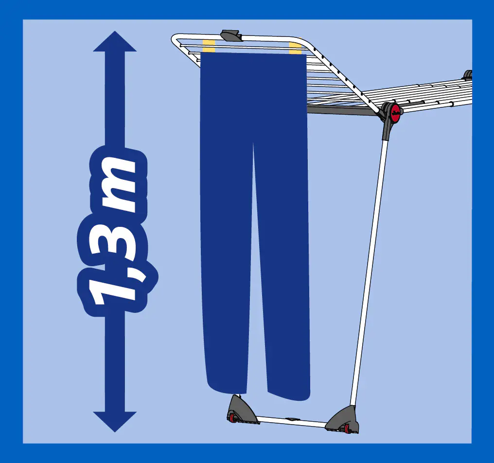 Vileda Wäscheständer Infinity Flex