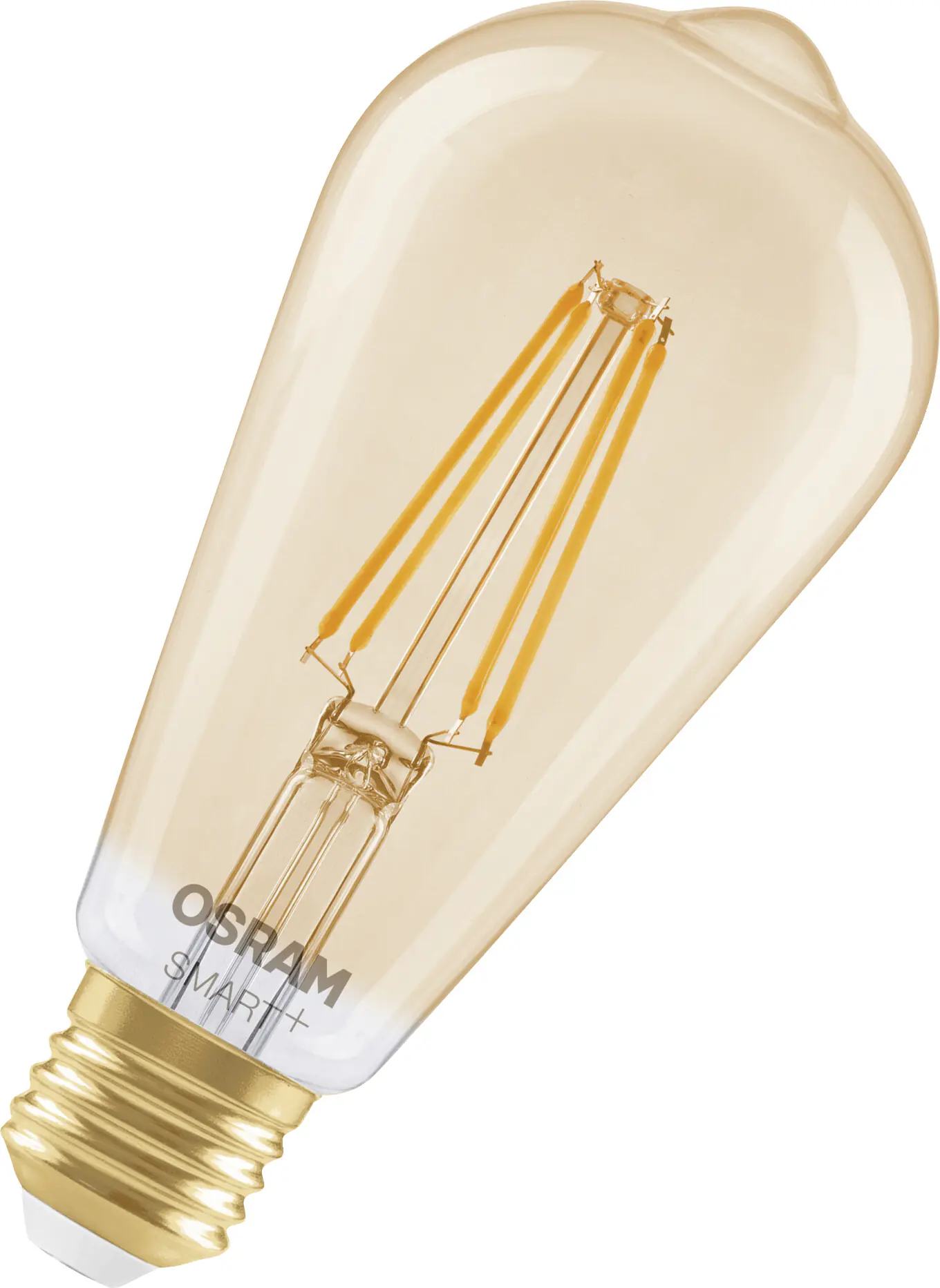 Osram SMART+ Matter Leuchtmittel E27 Edison 6W Gold dimmbar warmweiß