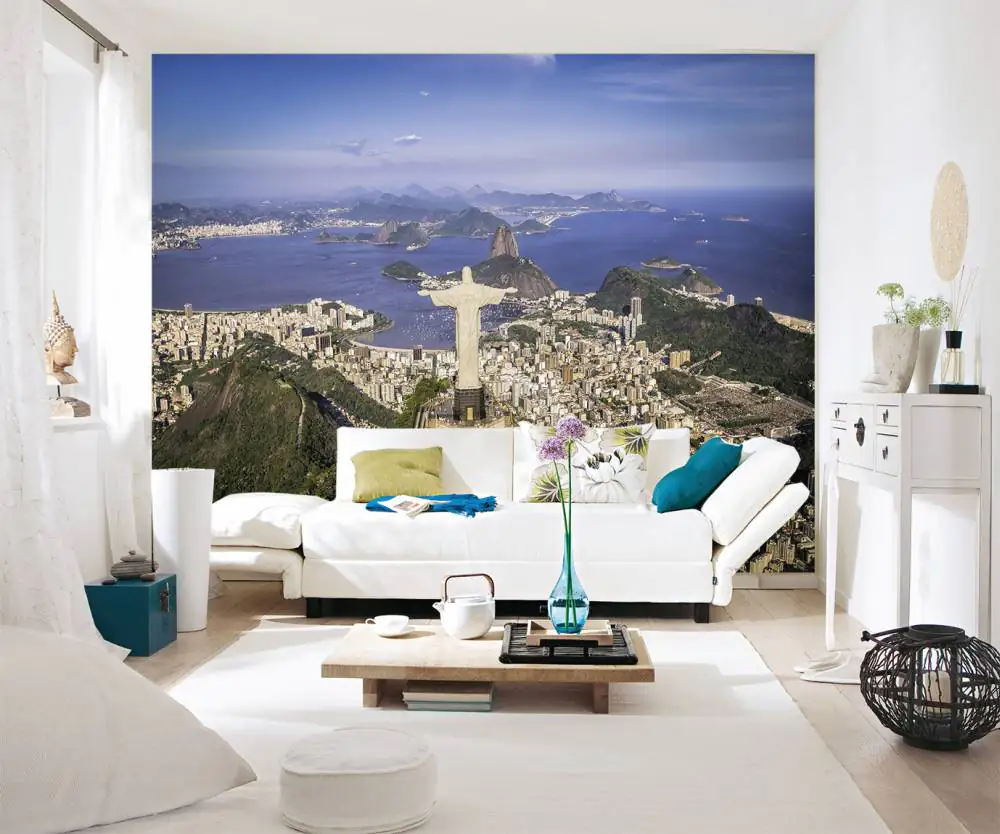 papermoon Vlies- Fototapete Digitaldruck 350 x 260 cm Rio de Janeiro