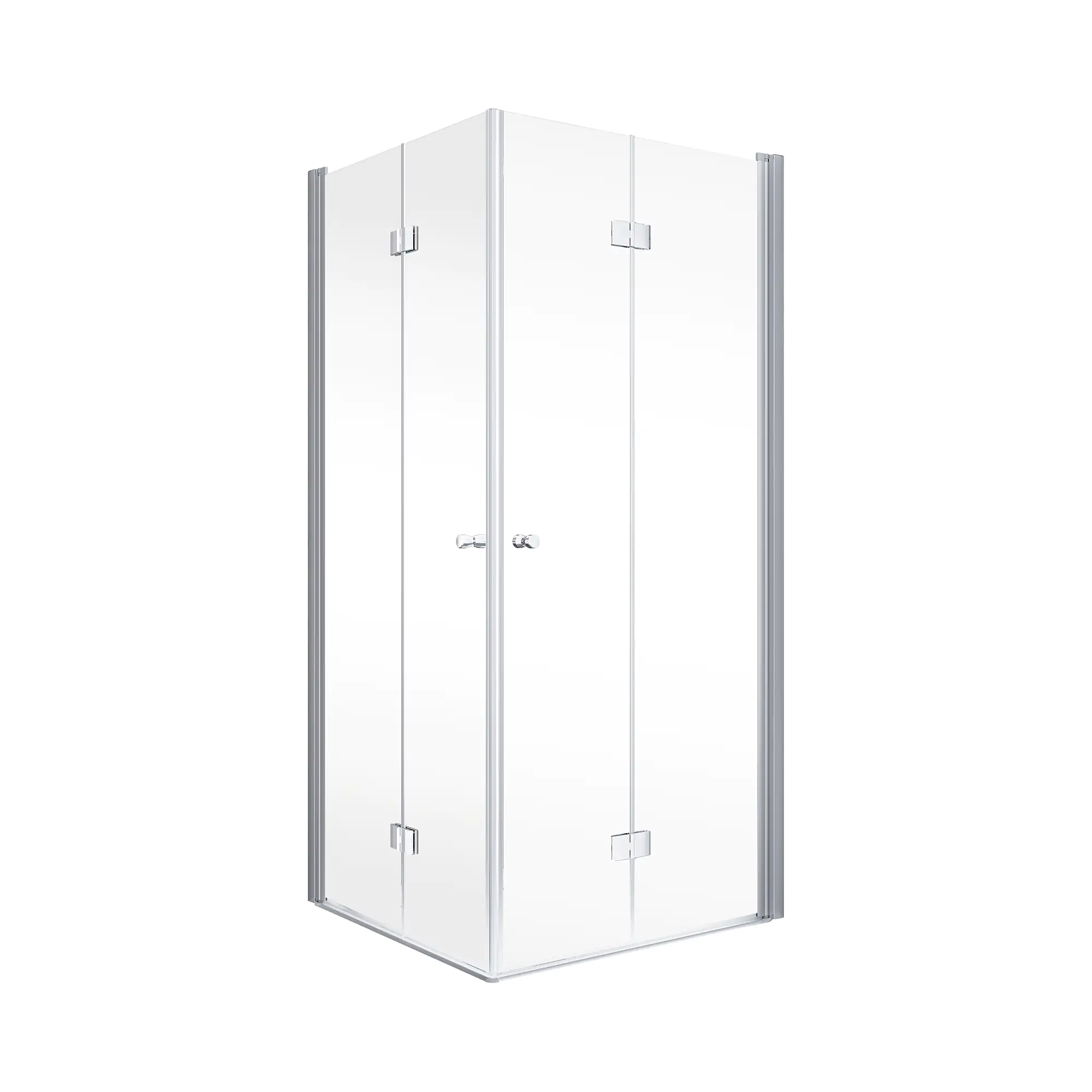 Schulte Eckeinstieg Drehfalttür 80 x 80 x 192 cm Alexa Style 2.0