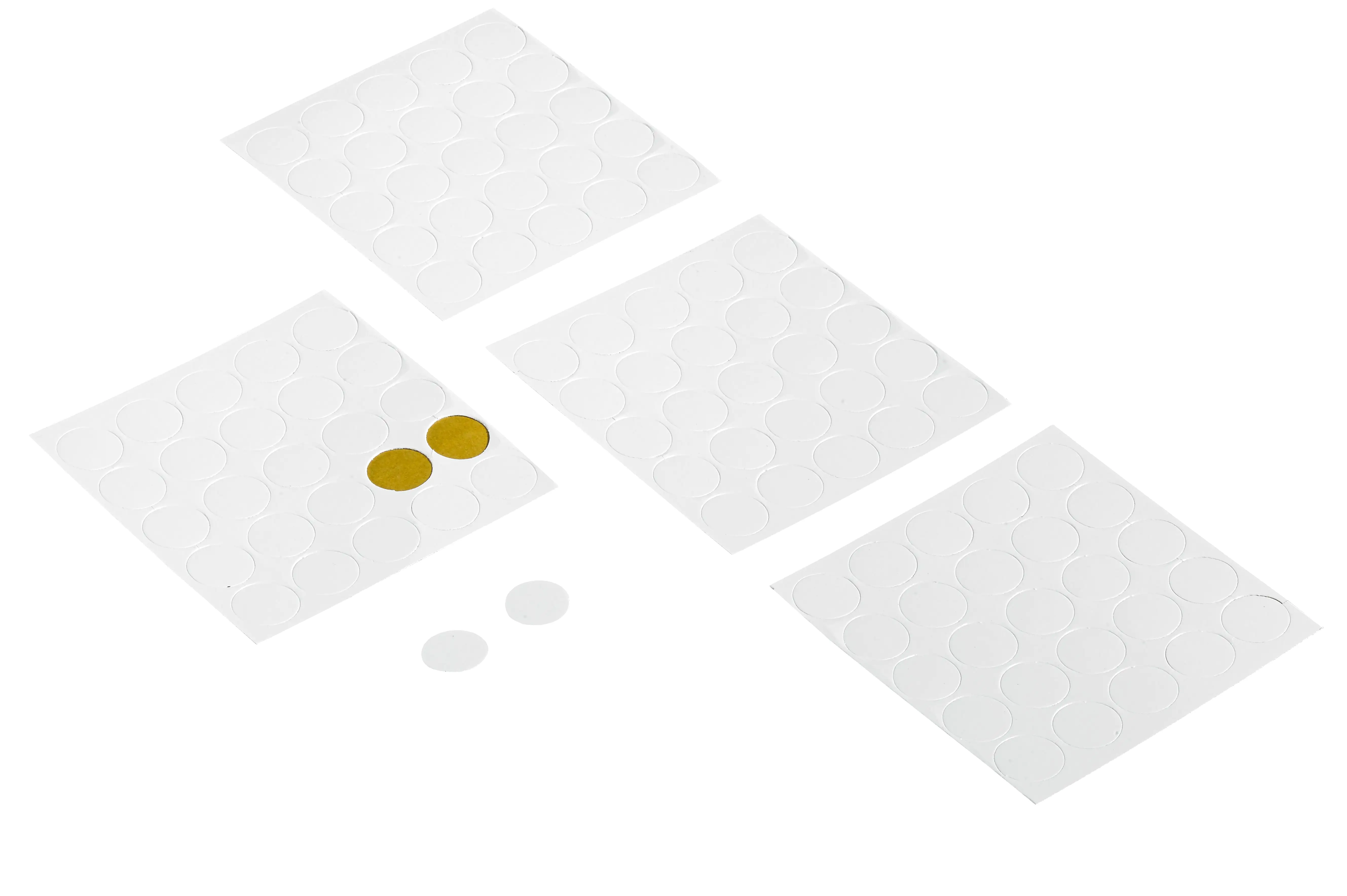 Hettich Möbelpflaster Zum Verdecken von Bohrlöchern, 100 Stück