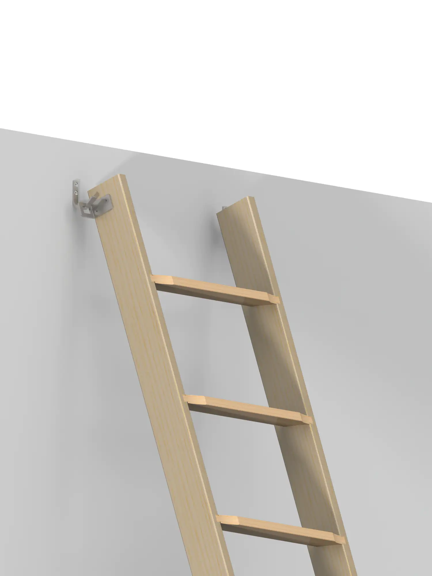 Dolle Hochbettleiter mit 10 Stufen mit Buche-Stufen