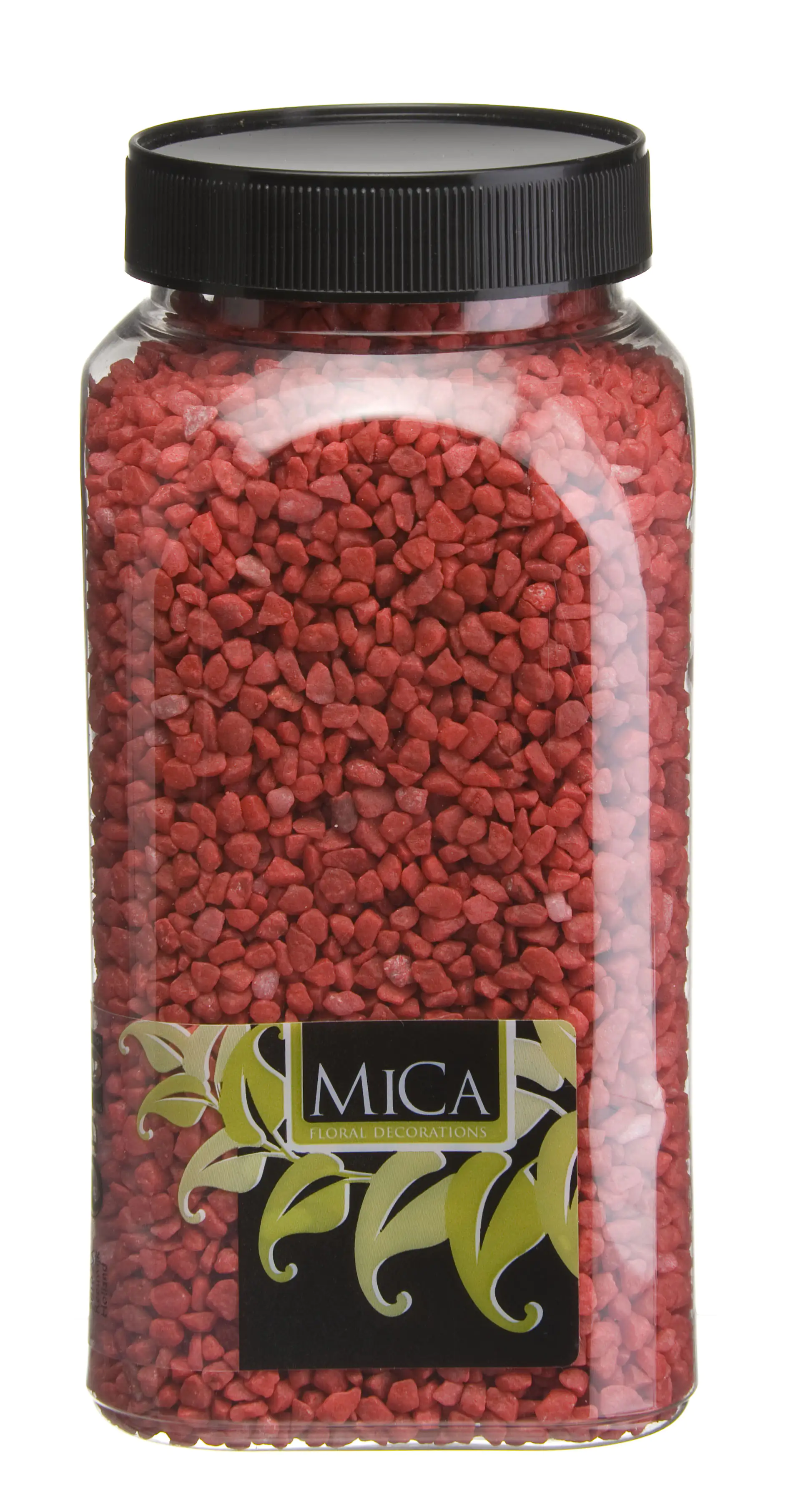 Mica Decorations Dekoration Granulat rot 650 ml 1 kg